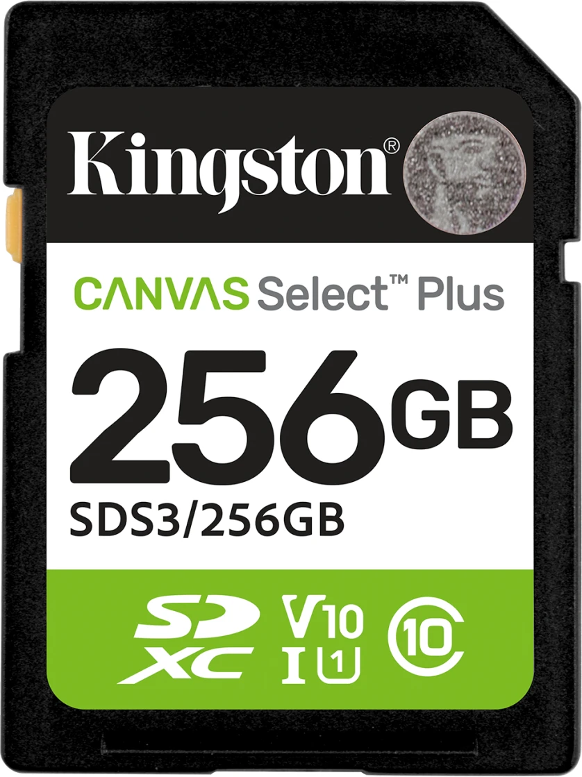 Imagen 0 de Memoria SDXC 256GB Kingston Canvas Select Plus Gen3 Lec150MB/s Esc 