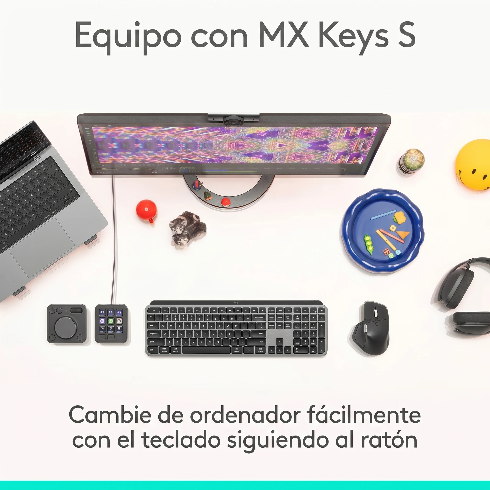 Imagen 12 de Mouse Inalámbrico Logitech MX Master 4 Inalámbrico 8000DPI 8 Botones BT Graphito