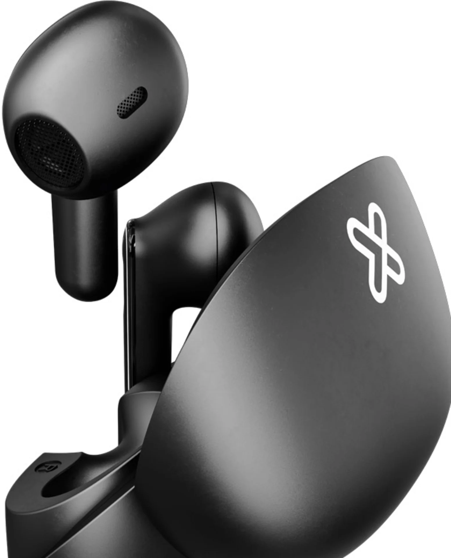 Imagen 2 de Audífonos Inalámbricos KlipX TuneXbuds, InEar c/mic Estuche de Carga BT5.3 Negro