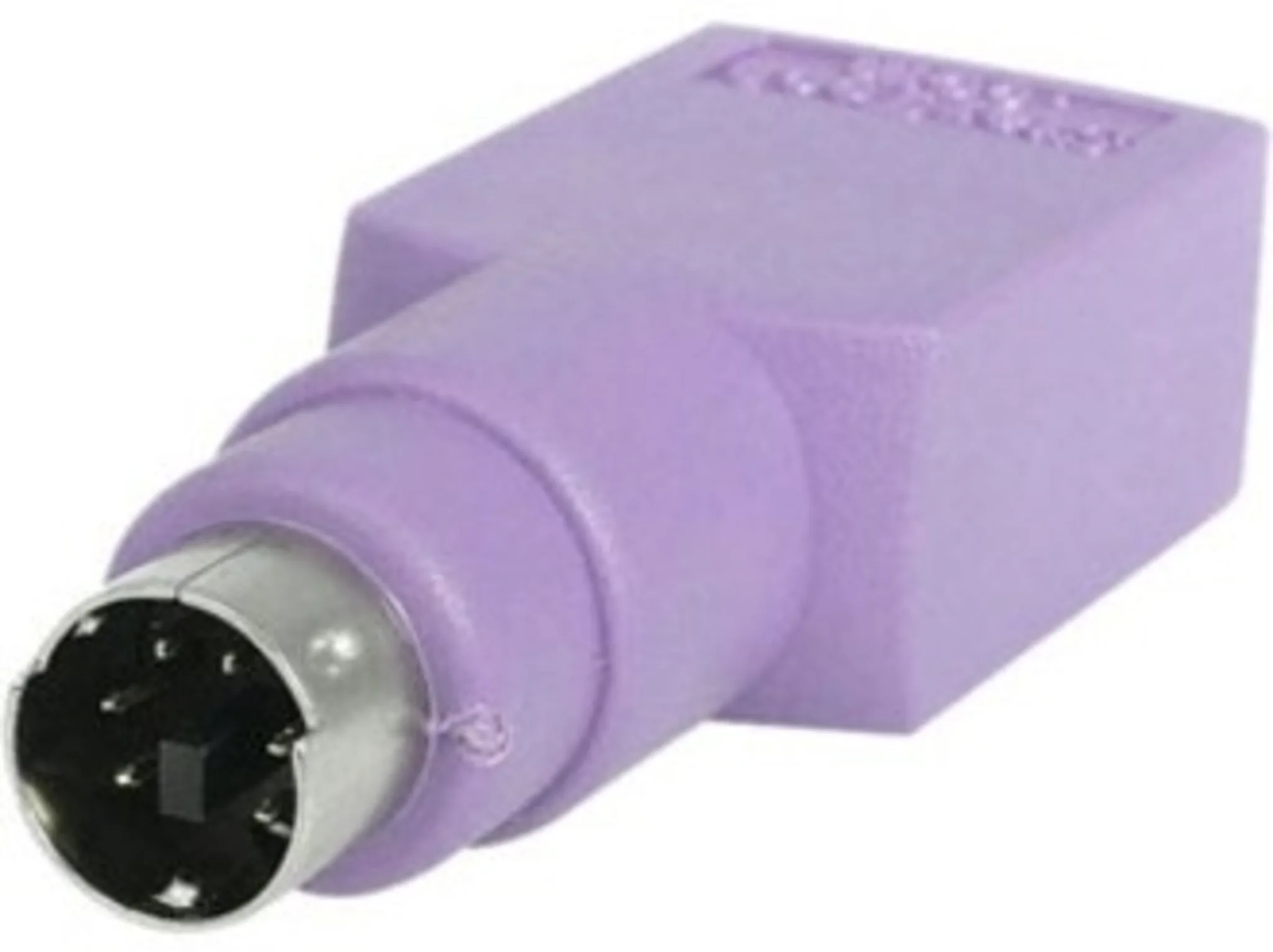 Imagen 5 de Adaptador Teclado USB a conector PS/2 PS2 MiniDIN - Hembra USB - Macho Mini-DIN