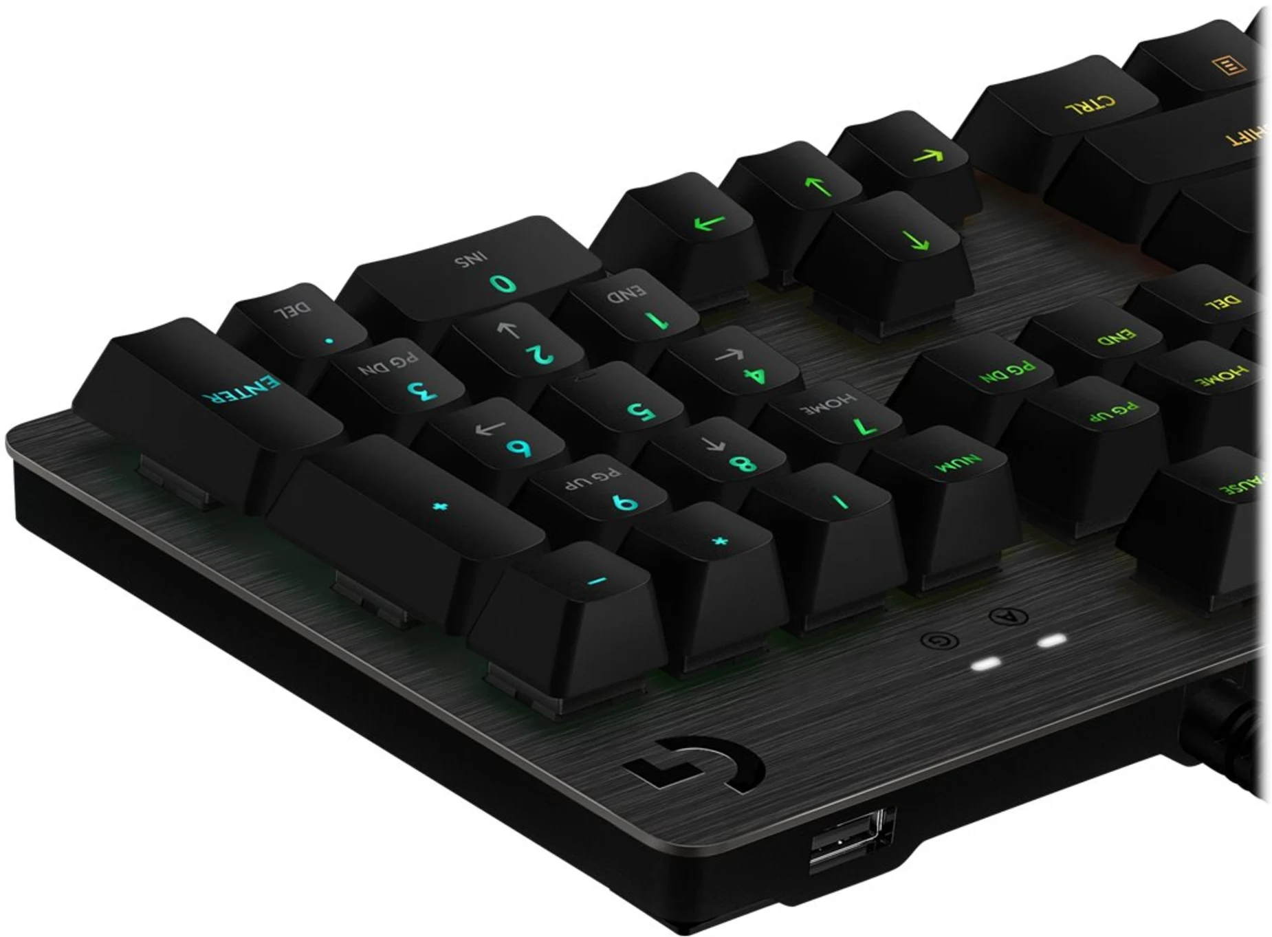 Imagen 3 de Teclado Gamer Alámbrico Logitech G513 RGB GX Brown Carbon Mecánico Español 