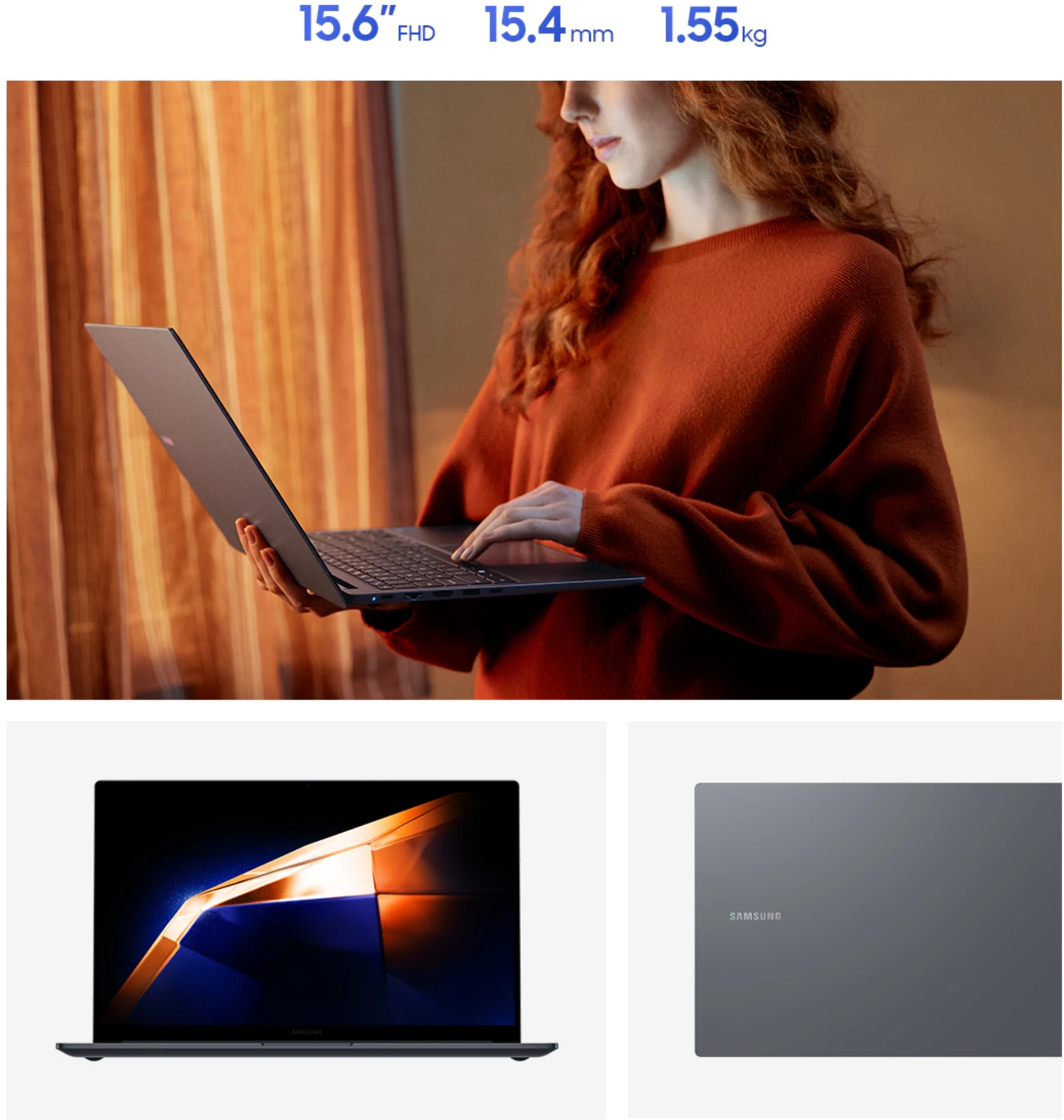 Imagen 10 de Notebook Samsung  Galaxy Book4 I5-1335U RAM 16GB SSD 512GB 15.6" W11H