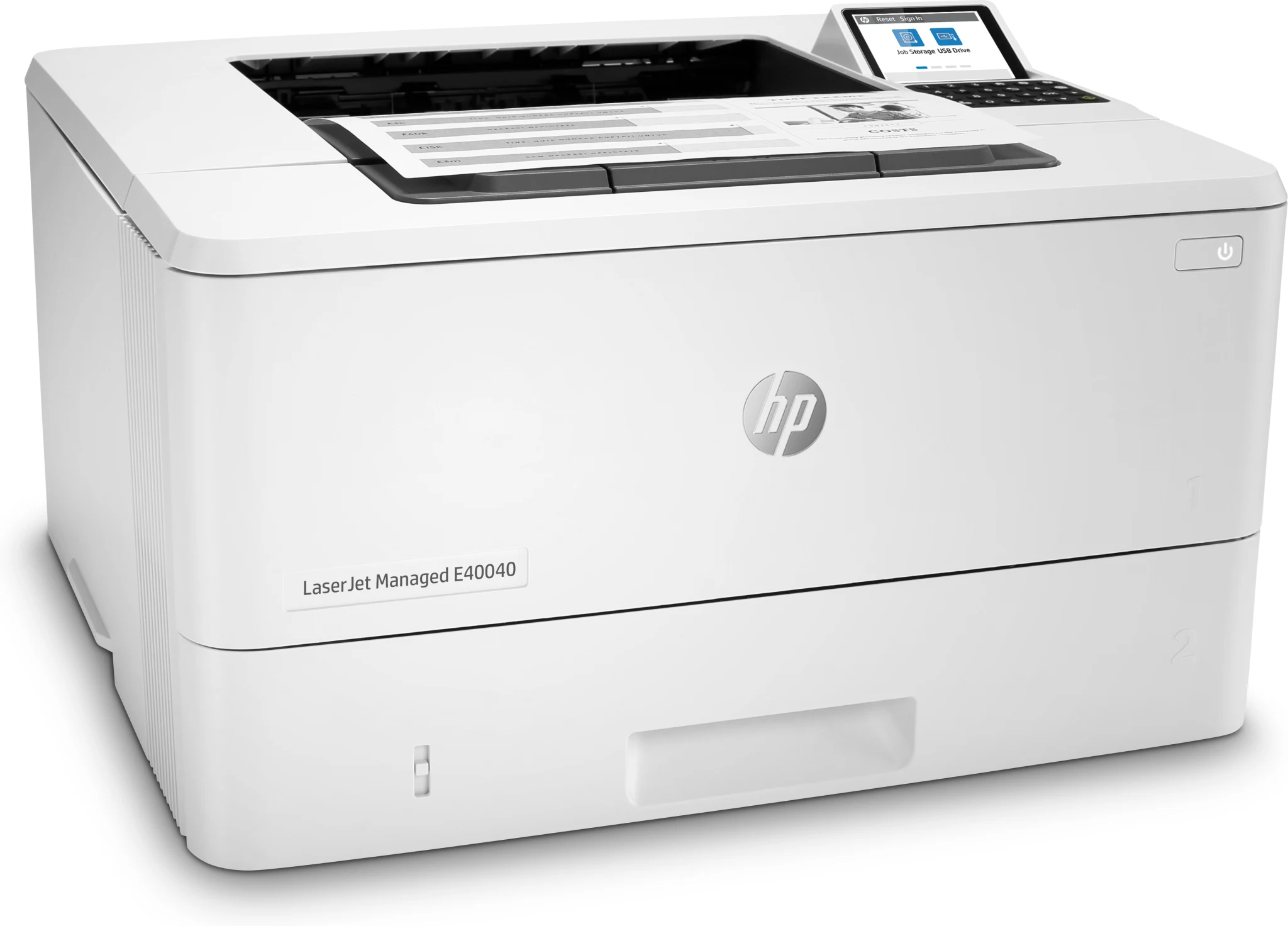 Imagen 2 de Impresora HP LaserJet Managed E40040dn Láser Monócroma 42ppm USB Ethernet