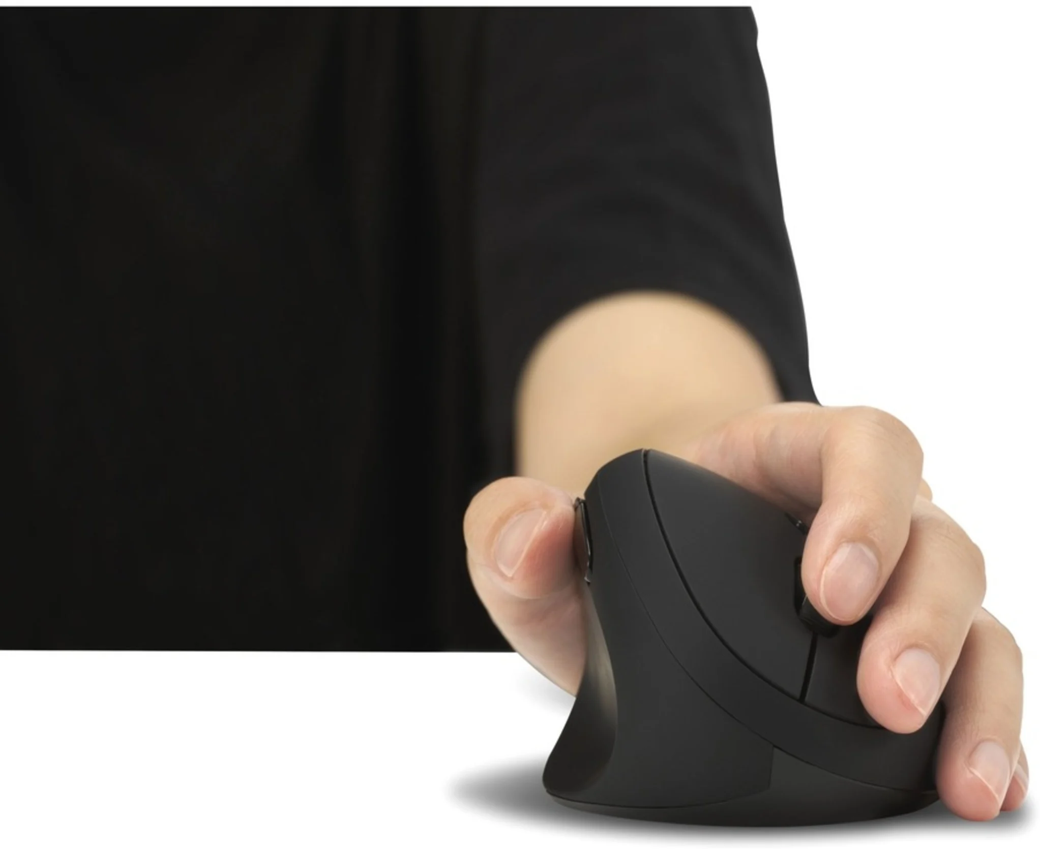 Imagen 4 de Mouse Ergonómico Inalámbrico Kensington p/Zurdos ProFit Ópt 1600DPI 6 Btns Negro
