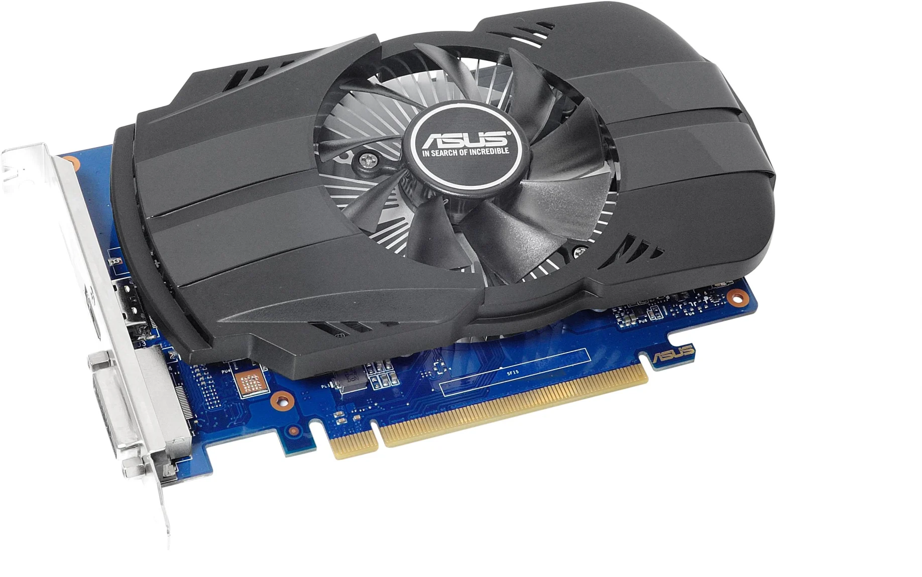 Imagen 2 de Tarjeta de Video Asus Phoenix GF-GT1030 O2G 2GB GDDR5 PCIe DVI HDMI Act ATX
