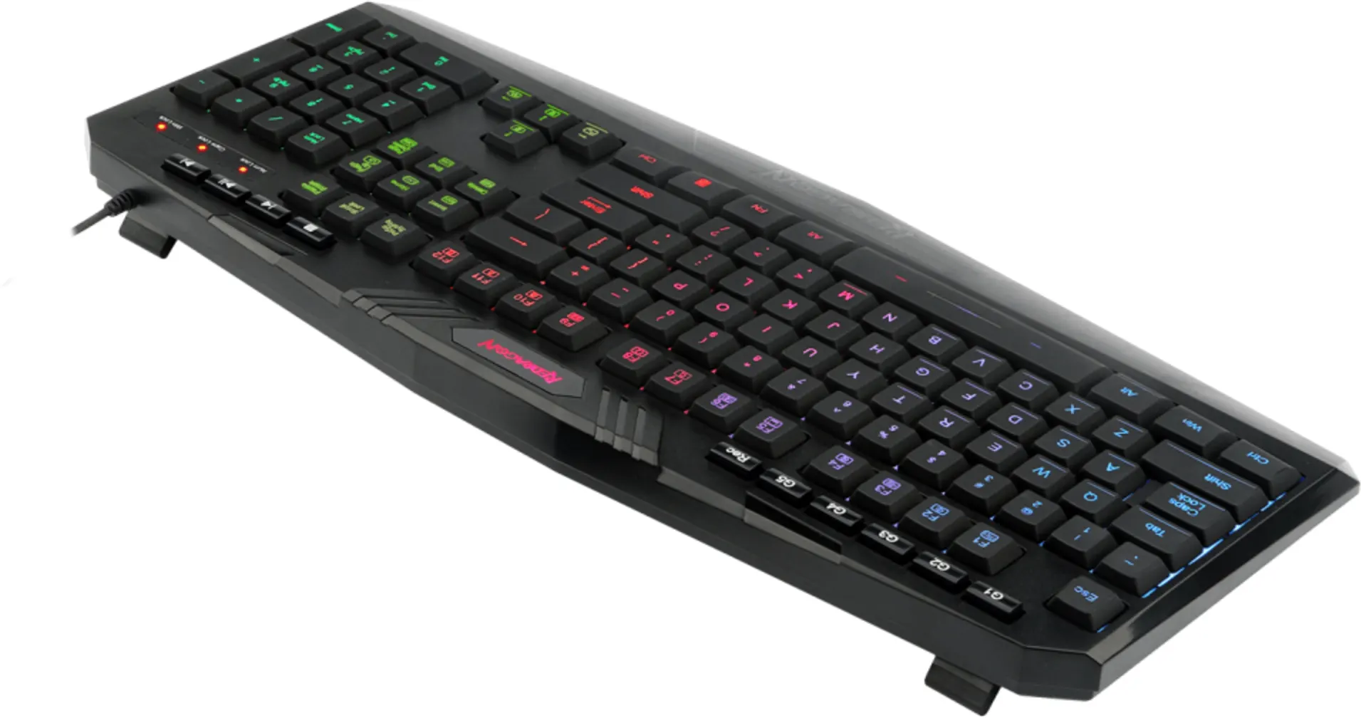 Imagen 1 de Teclado Gamer Alámbrico Redragon K503A Harpe RGB Pro Cable 1.5mt USB Español