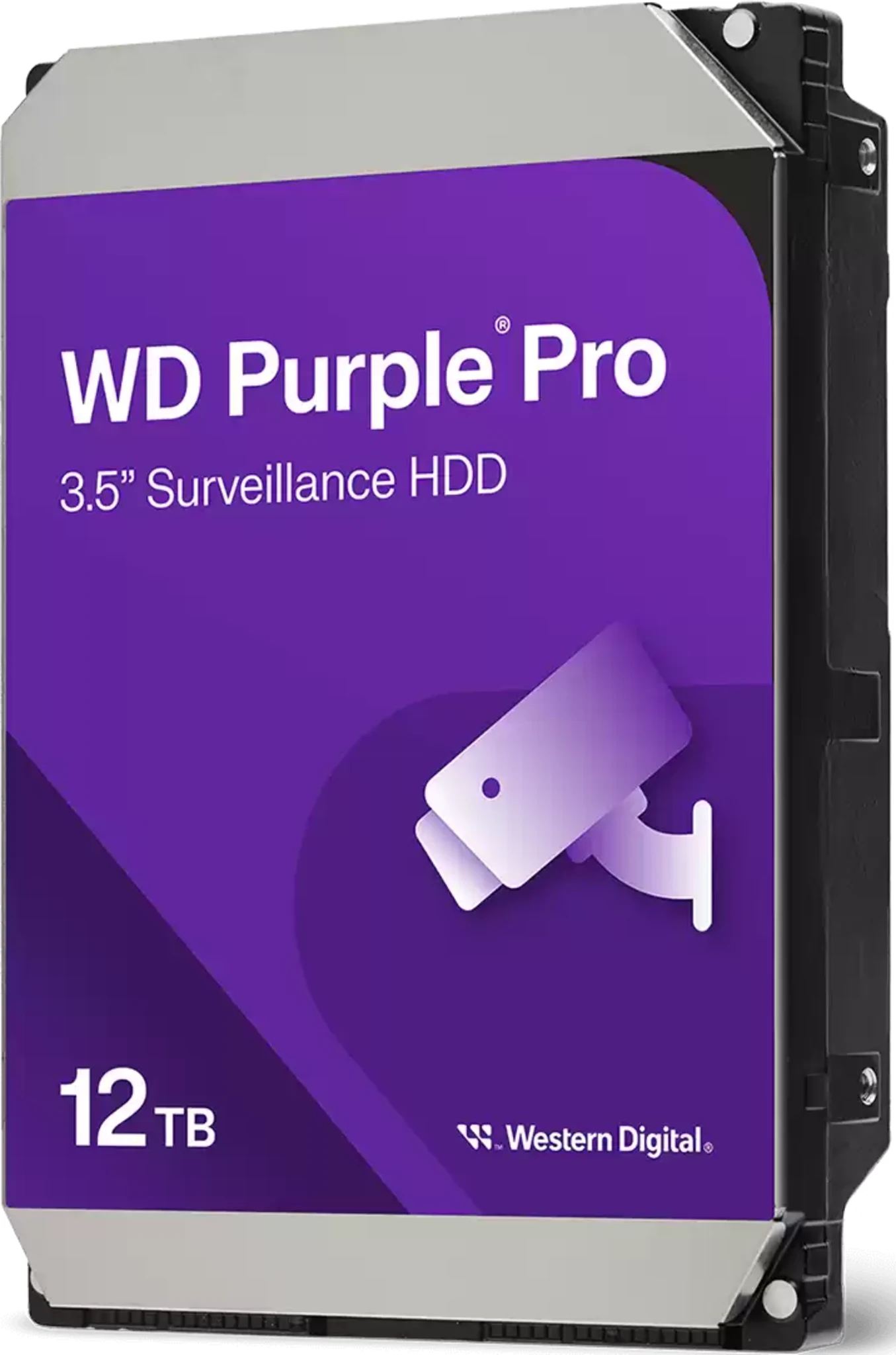 Imagen 0 de Disco Duro Western Digital Purple Pro 12TB 3.5" 7200RPM SATA3 256MB p/VideoVigil