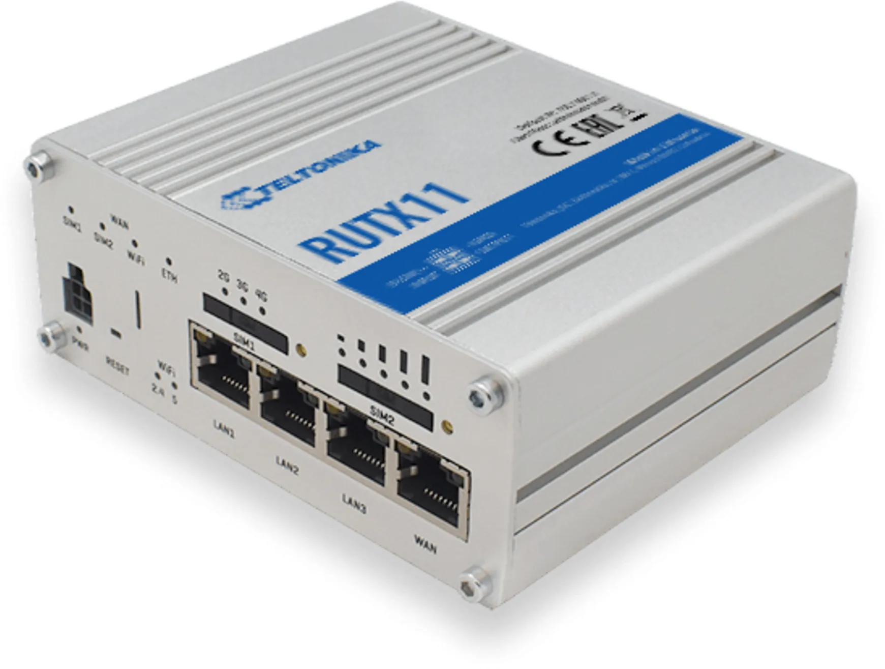 Imagen 0 de Router celular industrial Teltonika RUTX11, 4G LTE Cat6