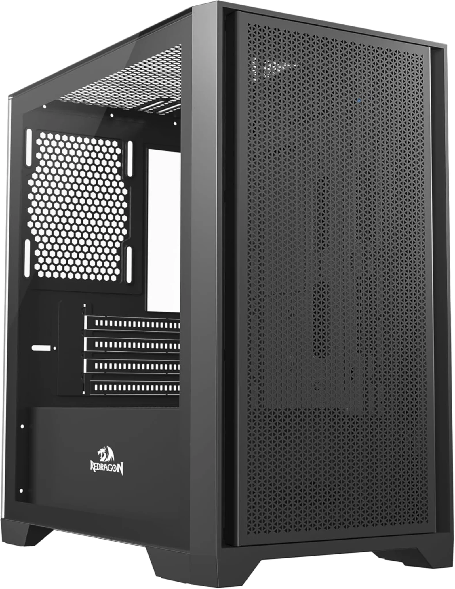 Imagen 0 de Gabinete Gamer Redragon GC-540, Vidrio templado Mini ITX, Micro ATX Negro