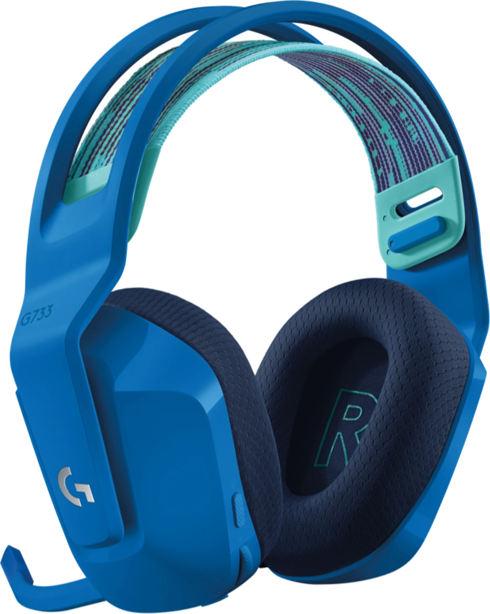 Imagen 2 de Logitech G733 LIGHTSPEED Wireless RGB Gaming Headset BLUE