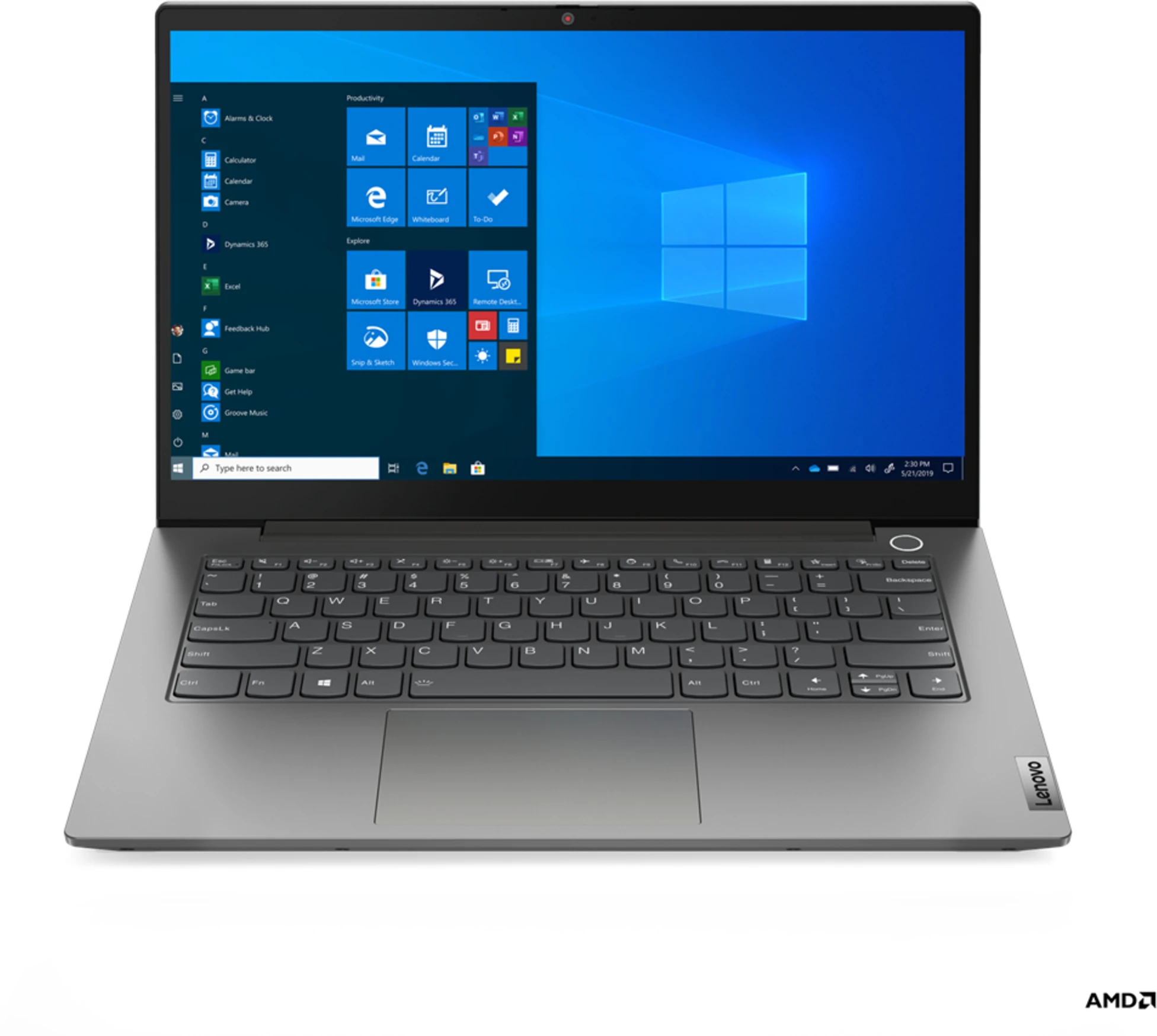 Imagen 1 de Notebook Lenovo ThinkBook 14 G3 ACL AMD R3-5300U RAM 4GB SSD 256GB 14" W11P