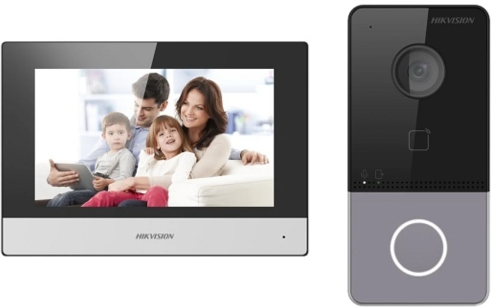 Imagen 0 de Kit Video Portero IP Hikvision incluye DS-KV6113-WPE1 + DS-KH6320-WTE1