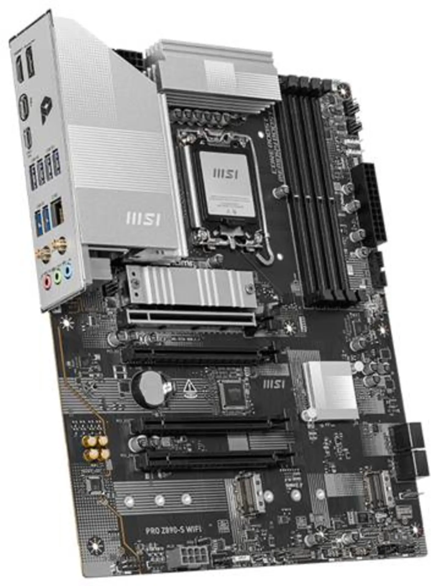 Imagen 3 de Tarjeta Madre MSI PRO Z890-S WIFI LGA1851 Ultra Series 2 4*DDR5 LAN WIFI7 ATX