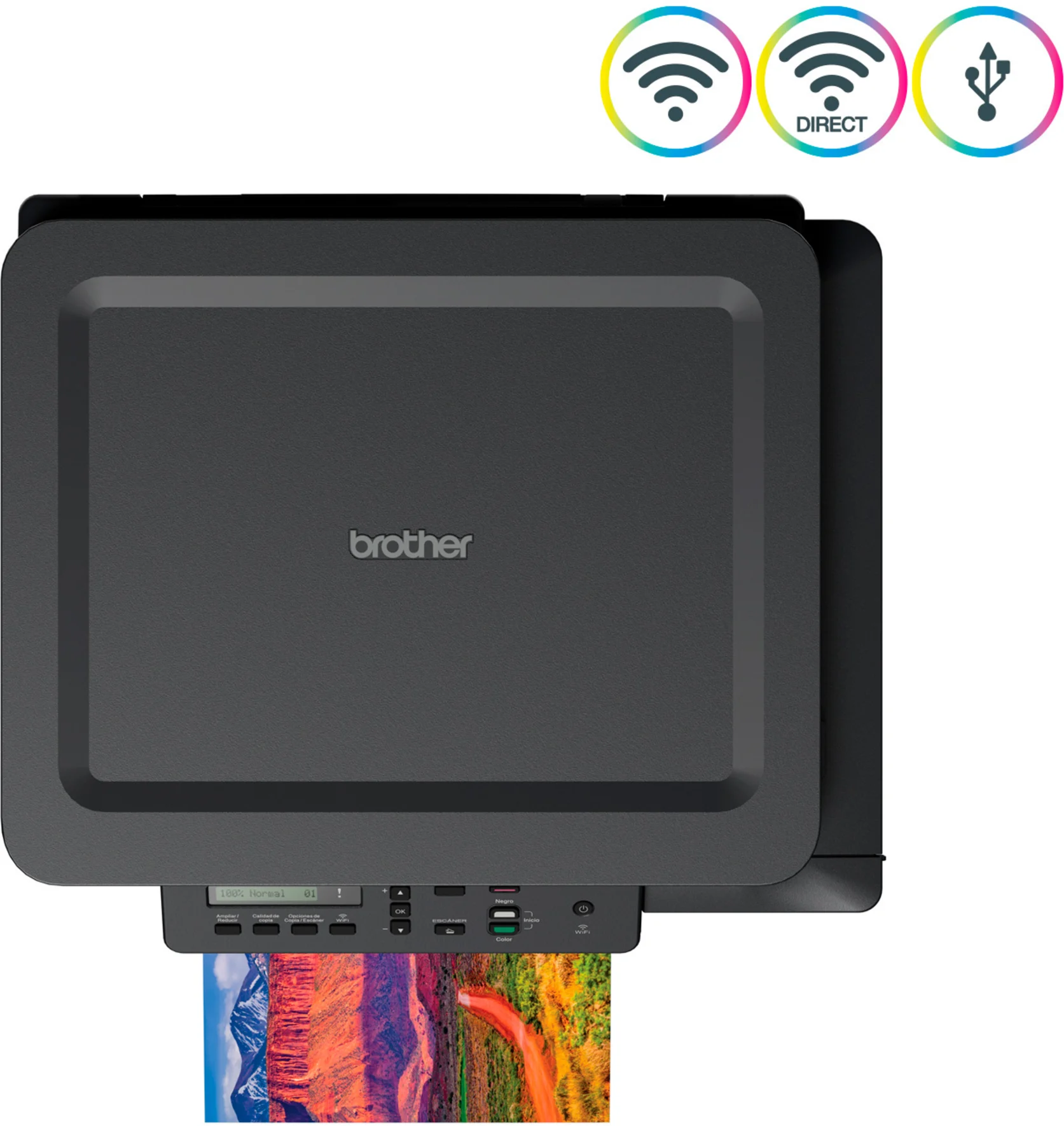 Imagen 13 de Impresora Multifunción Brother DCP-T520W Tanque Tinta Color WiFi USB MFP 30ppm