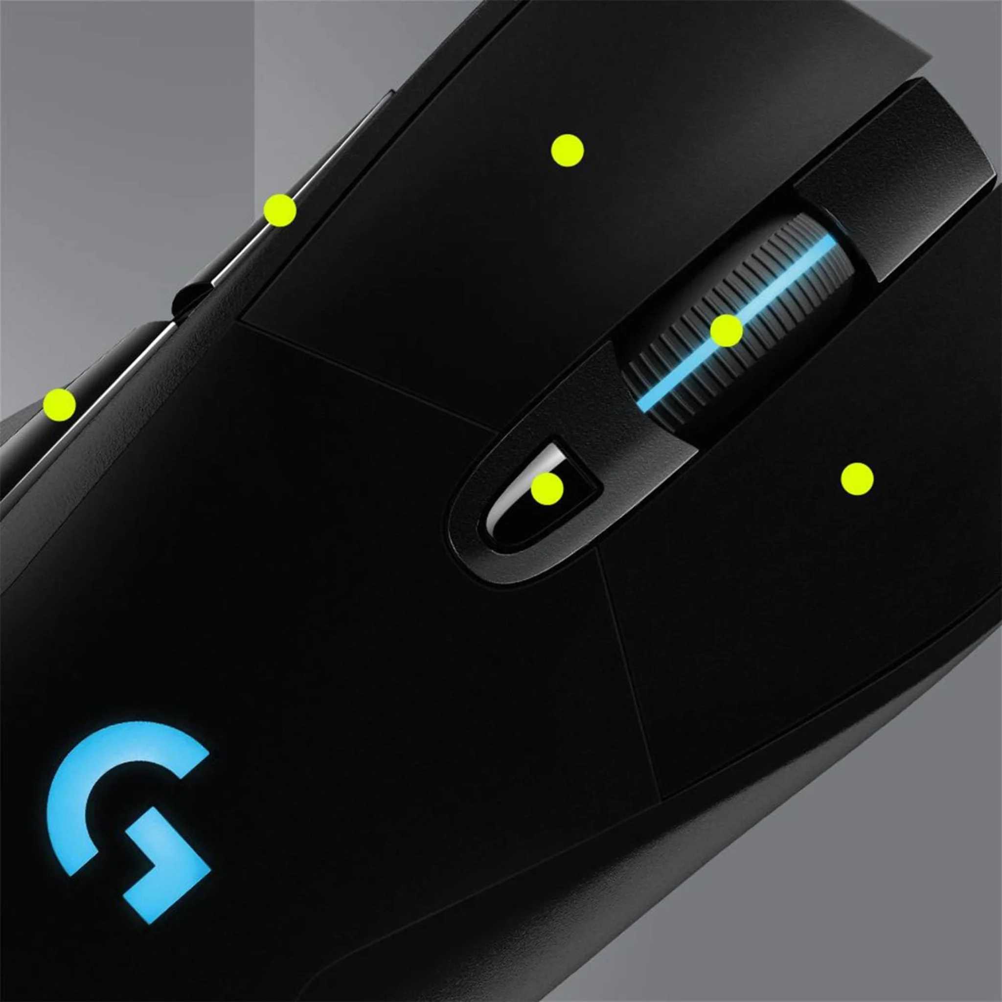 Imagen 2 de Mouse Gamer Inalámbrico Logitech G703 lightspeed Ópt 16000DPI 6 Botons USB Negro