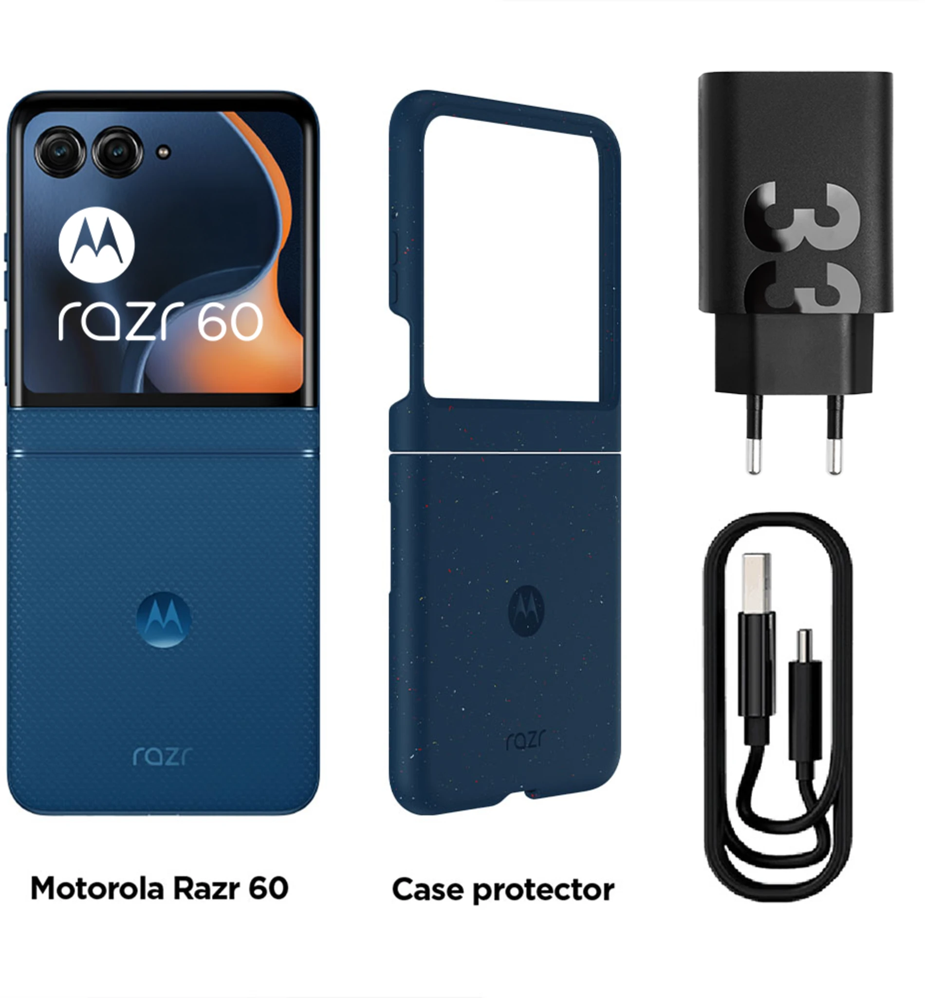 Imagen 3 de Celular Motorola Razr 60 Memoria 512GB RAM 12GB 50MP 6.9' Azul