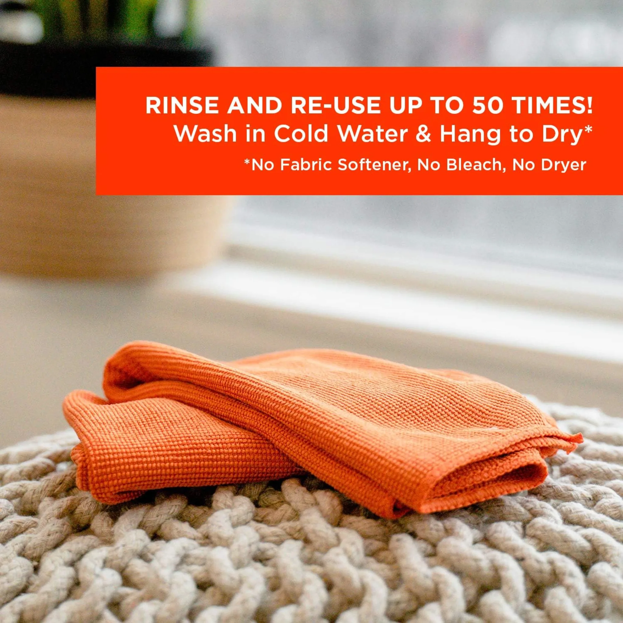 Imagen 5 de Paños de Microfibra Whoosh XL para limpeza de Pantallas 1FGCL3COM Pack 3 unid