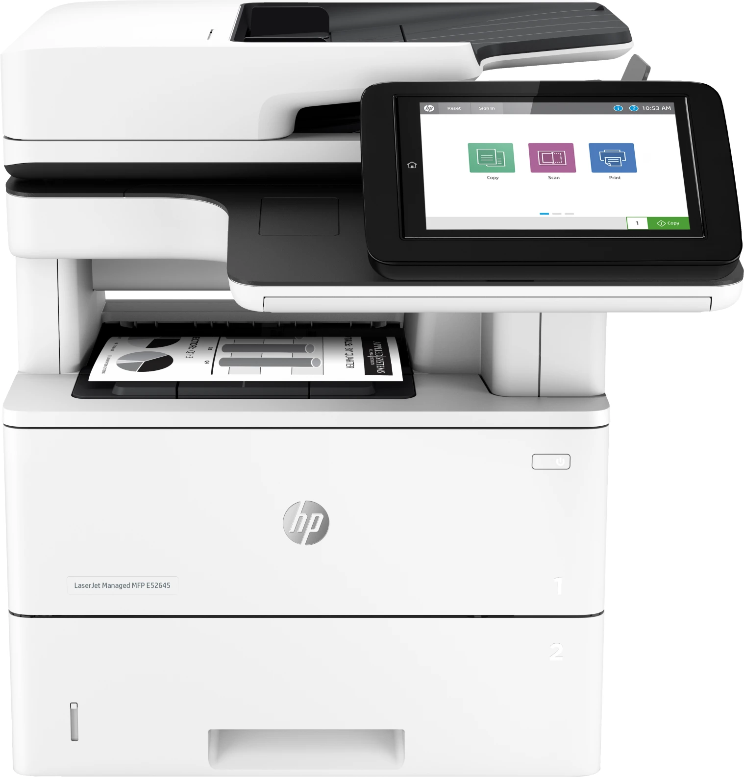 Imagen 0 de Impresora Multifunción HP LaserJet Managed MFP E52645dn Láser Monocrómo LAN USB