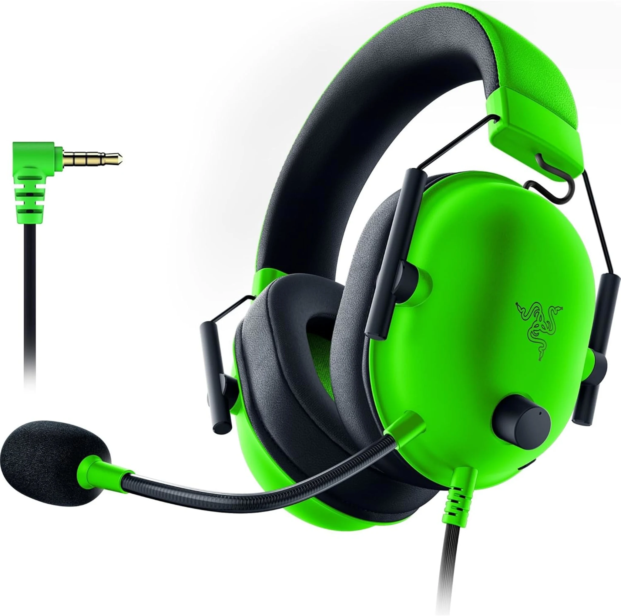 Imagen 0 de Audífonos Gamer Alámbricos Razer BlackShark V2 X Sonido 7.1 Jck3.5mm Color Verde