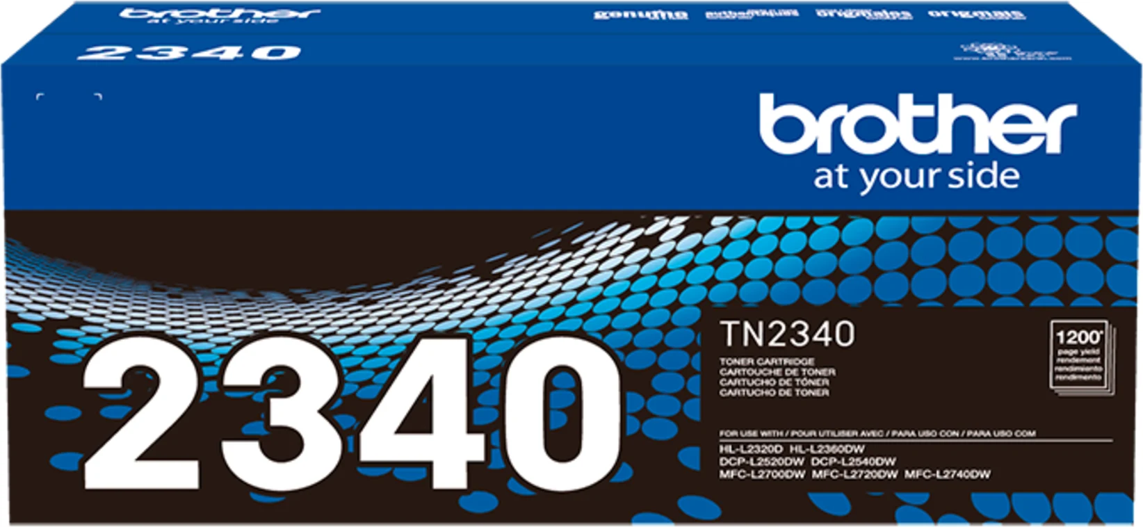 Imagen 0 de Toner Brother TN2340 Negro Impr Laser HL-L2320D HL-L2360DW, 1200 Página aprox