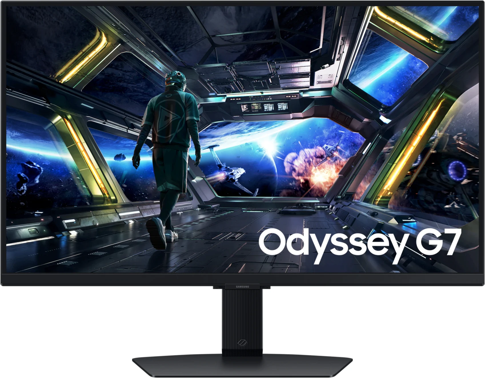 Imagen 0 de Monitor Samsung Odyssey G7 G70D 27" 4K 3840*2160 IPS DP HDMI 144Hz 1ms(GTG)