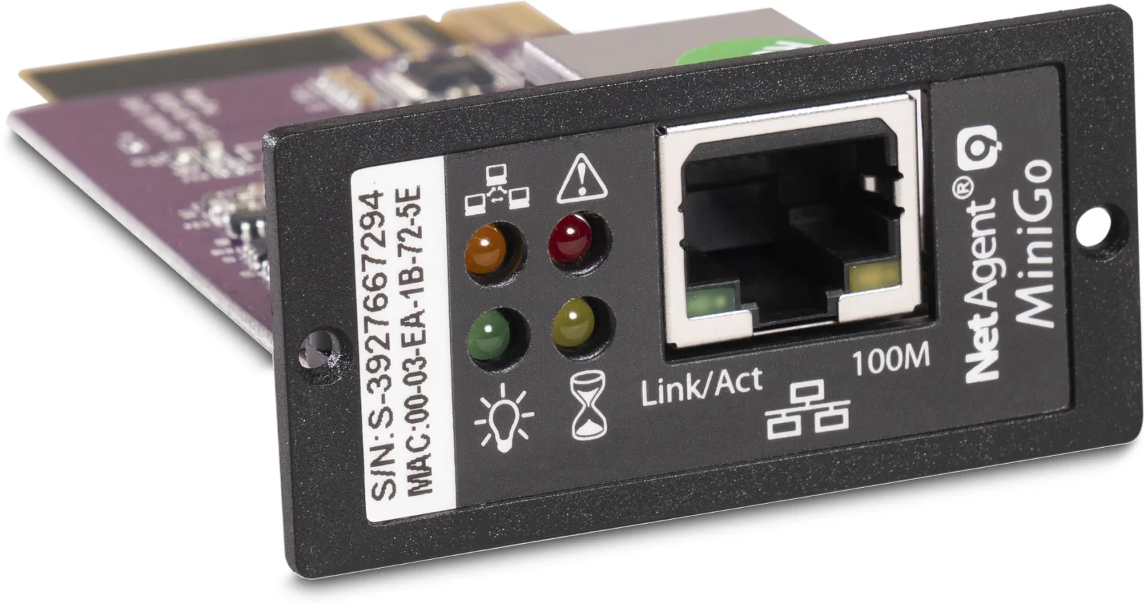 Imagen 0 de Tarjeta de Monitoreo SNMP DS801 Sin USB Conector RJ-45 a Red Ethernet 