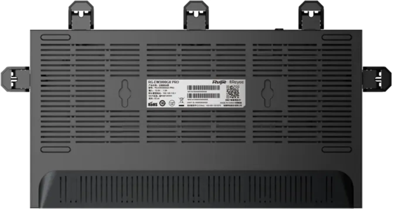 Imagen 5 de Router Gammer Reyee Wi-Fi 6 doble banda AX3000, 1 Puertos WAN 3*LAN 1*WAN