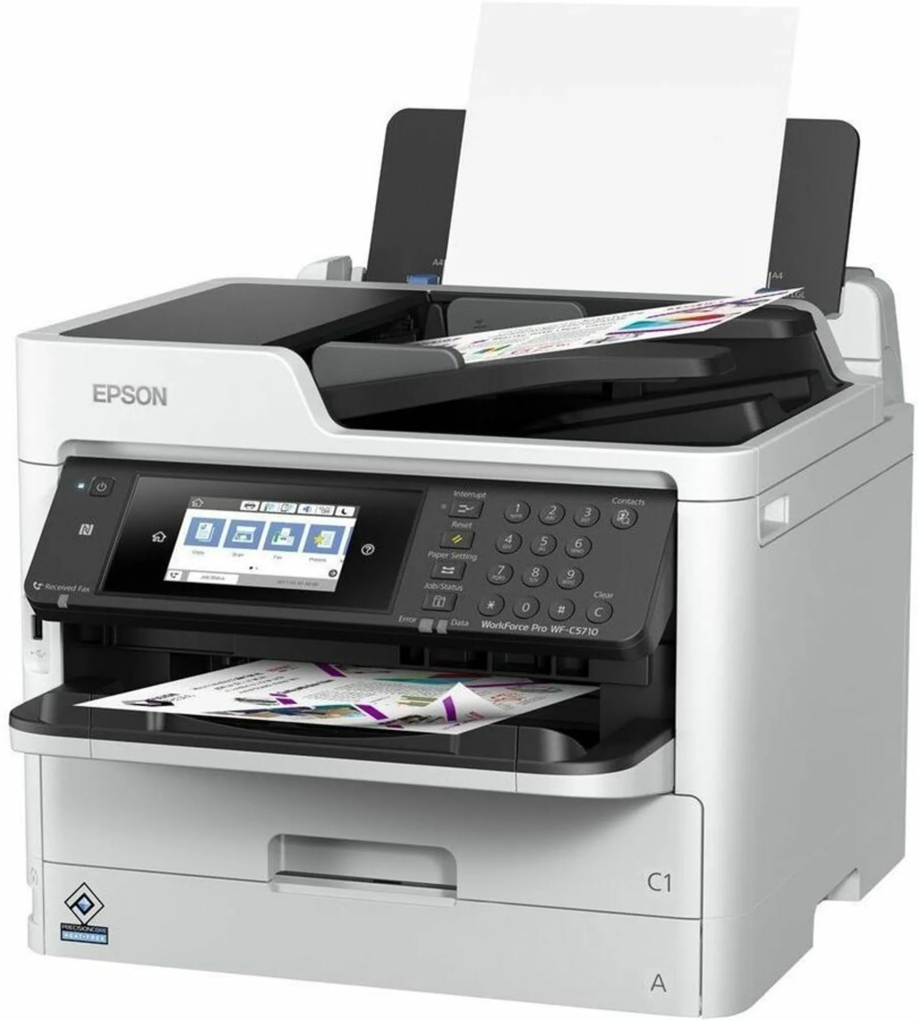 Imagen 2 de Impresora Multifunción Epson WorkForce Pro WF-C5810 Inyec. Tinta Color WiFi USB 