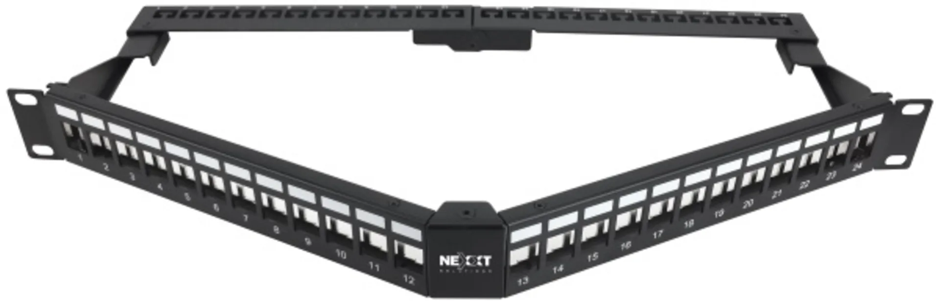 Imagen 1 de Nexxt Patch Panel modular angular  24P