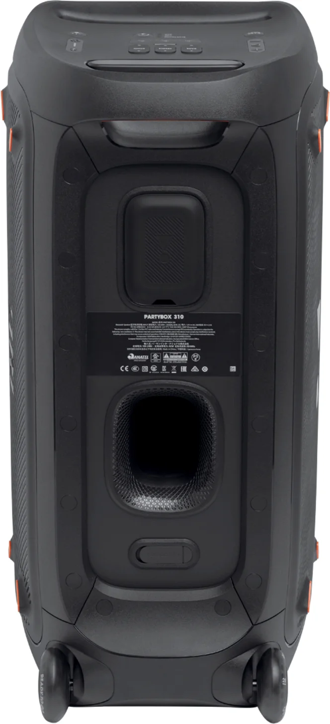 Imagen 2 de Parlante JBL Partybox 310, Bluetooth 240Vatios 2 vias Color Negro 