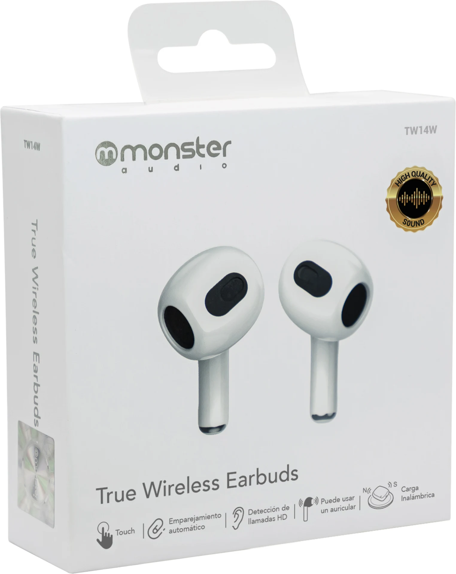 Imagen 0 de TW14W AUDIFONO MONSTER TRUE WIRELESS BLANCO