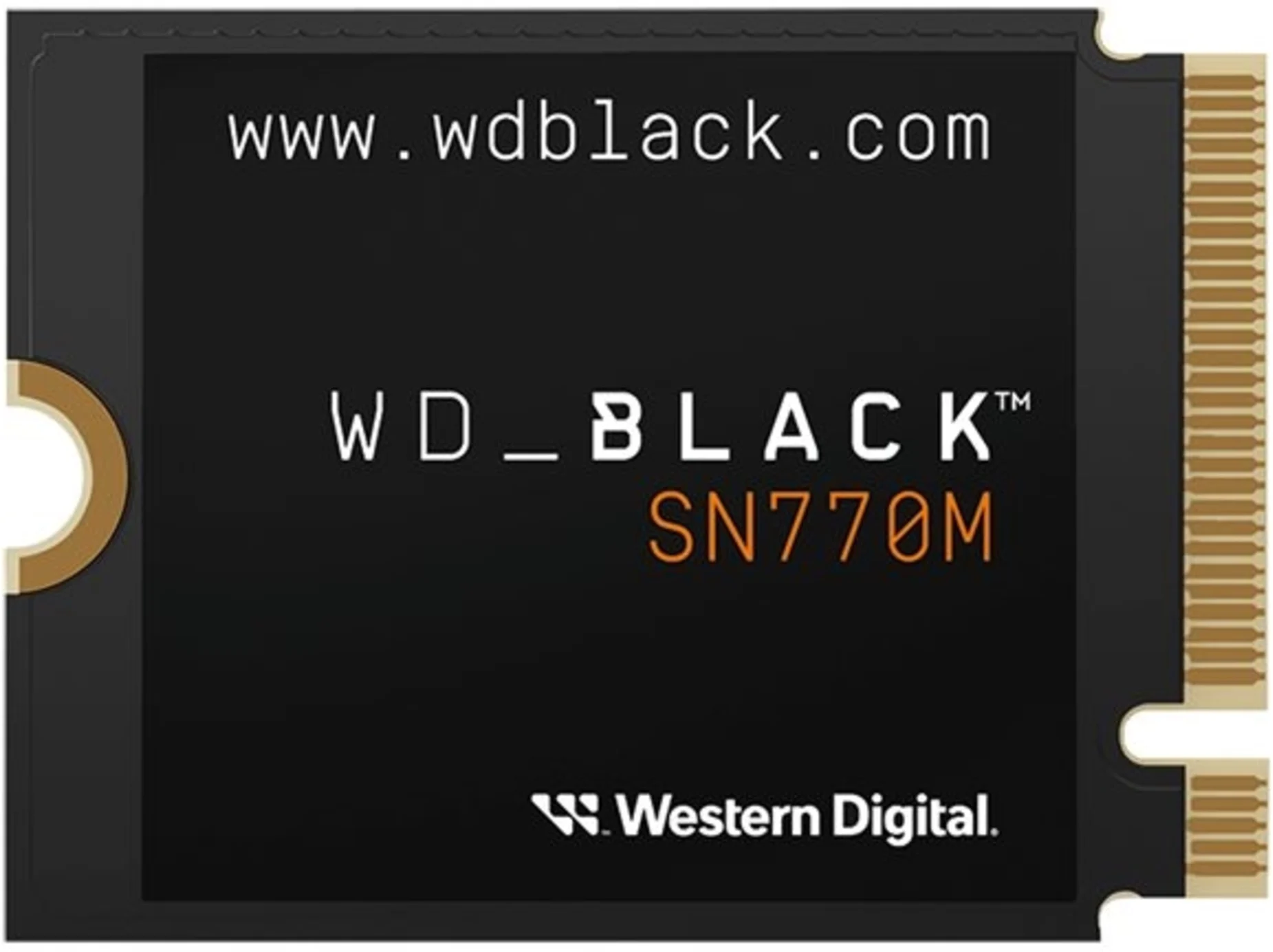 Imagen 1 de Unidad SSD Western Digital Black SN770M 1TB M.2 22*30 PCIe4x4 Le5000MBs Es4000MB