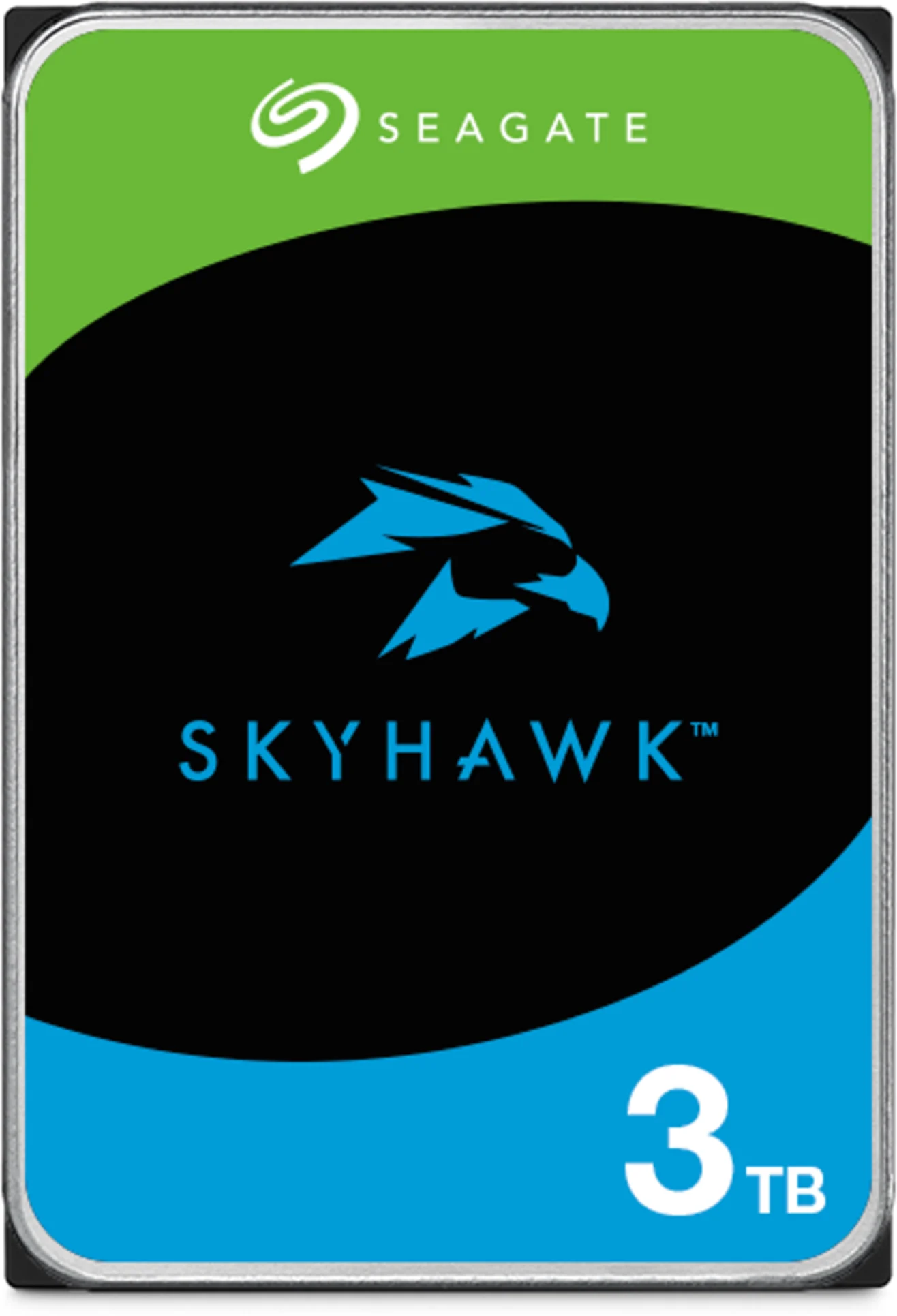 Imagen 0 de Disco Duro Seagate SkyHawk 3TB 3.5" 7200RPM SATA 6GB/s 256MB p/Video Vigilancia