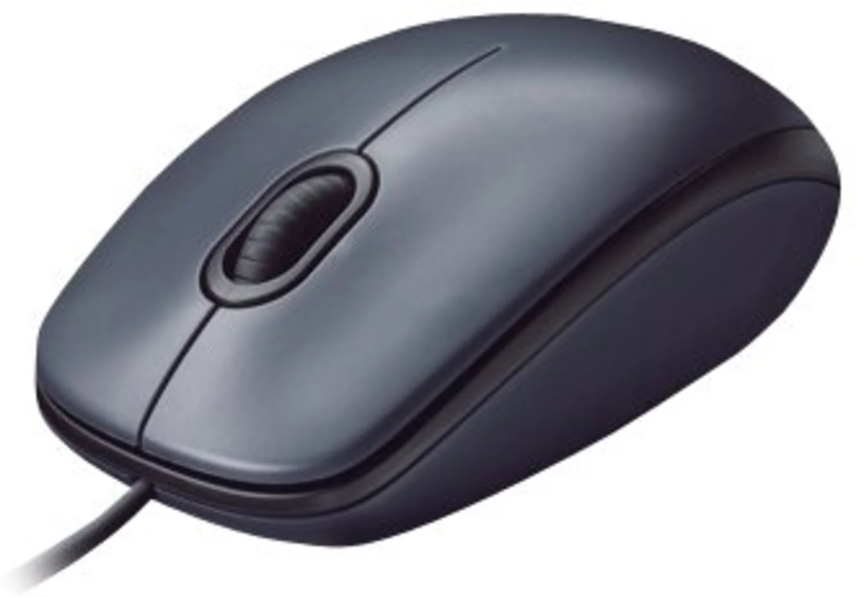Imagen 5 de Mouse Alámbrico Logitech M90 Óptico 1000dpi USB color negro (Reacondicionado)