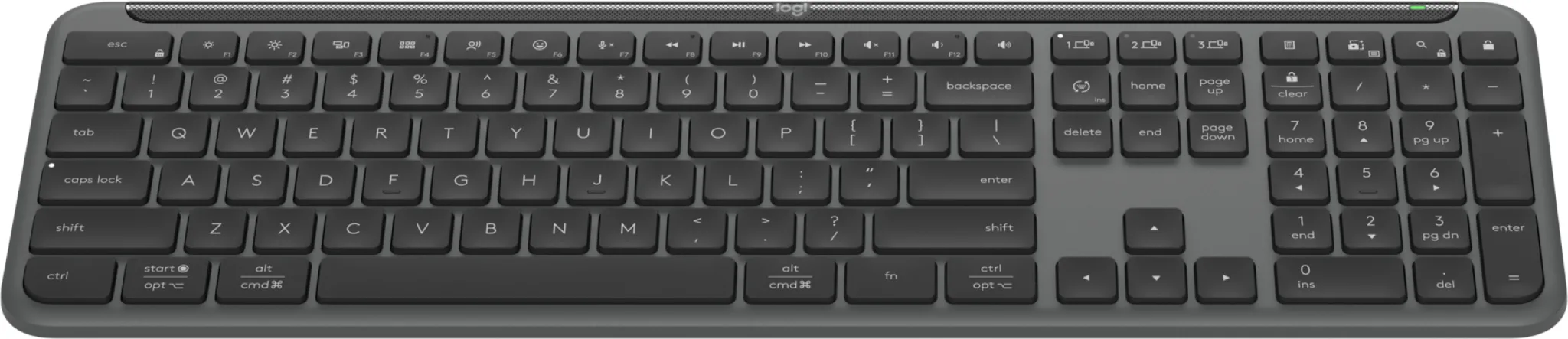 Imagen 3 de Teclado Inalámbrico Logitech Signature Slim K950 EasySwitch RF/Bluetooth5.1 Graf