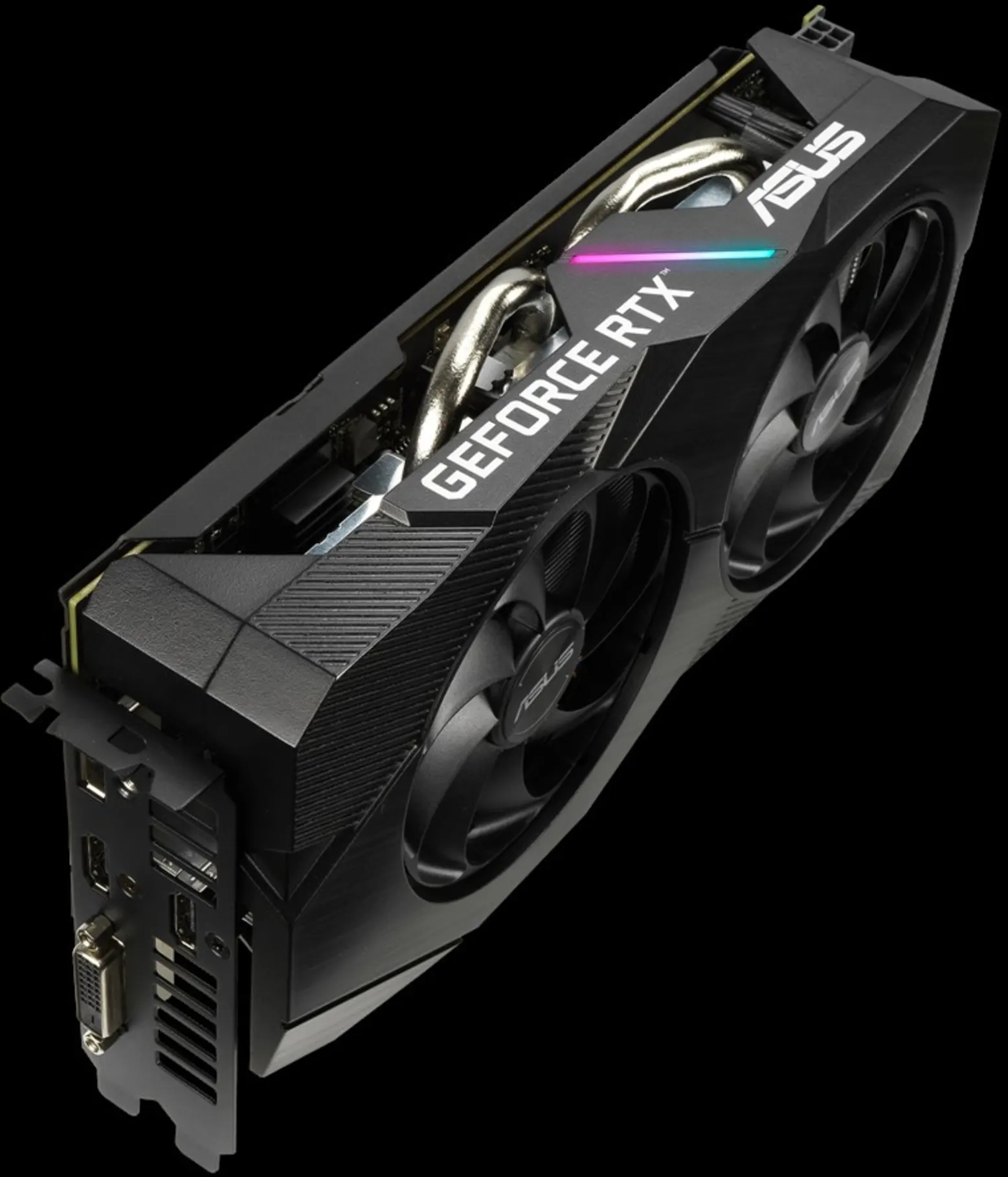 Imagen 6 de Tarjeta de Video Asus Dual RTX2060-O6G-EVO 6GB GDDR6 PCIe DP DVI-D 2*HDMI ATX Ac