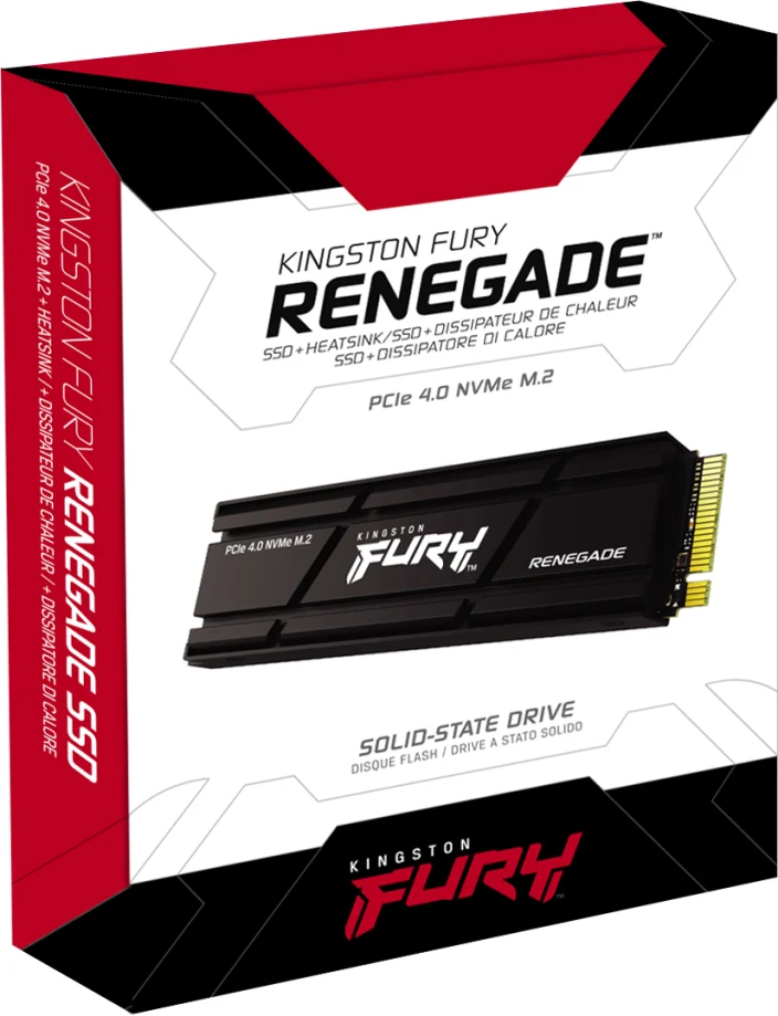 Imagen 3 de Unidad SSD Kingston FURY 1TB M.2 22*80 PCIe 4.0x4 NVMe Lec 7300MB/s Esc 6000MB/s