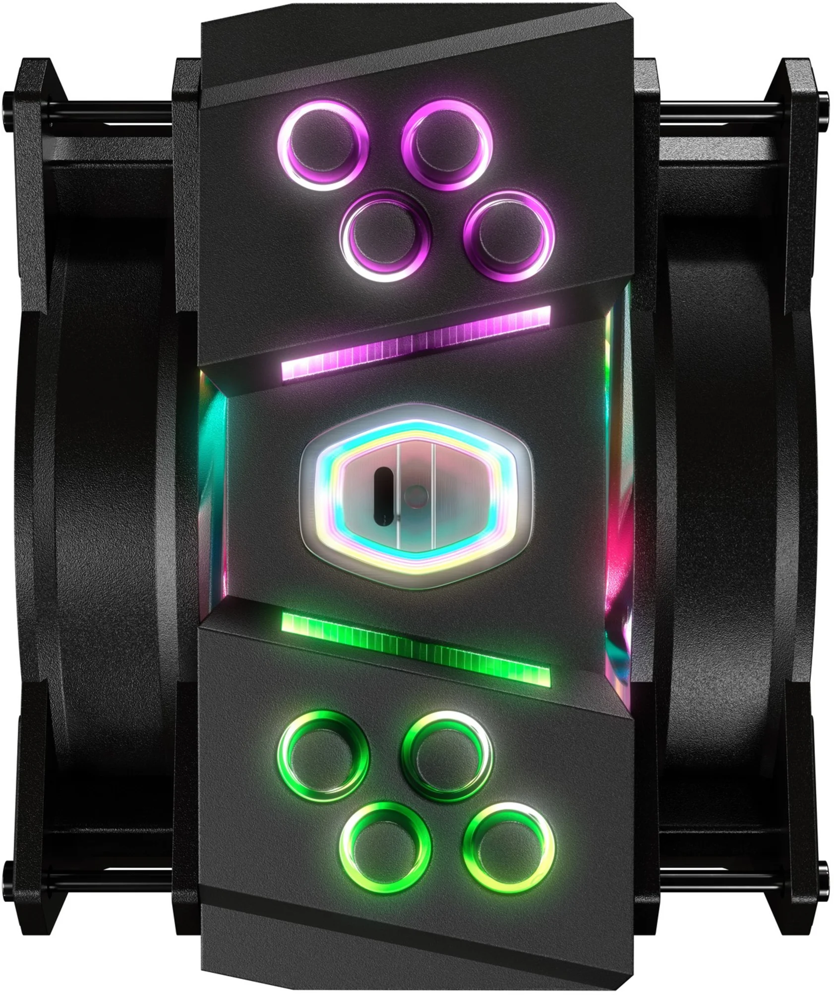 Imagen 8 de Disipador CPU Cooler Master MasterAir MA410M RGB, LGA 1151, AMD AM4