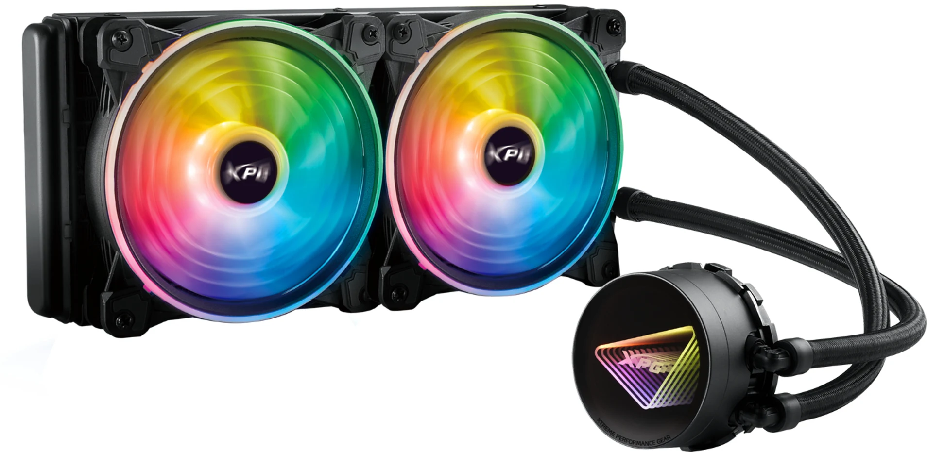 Imagen 0 de Enfriador líquido XPG Levante II 240 ARGB Bck     