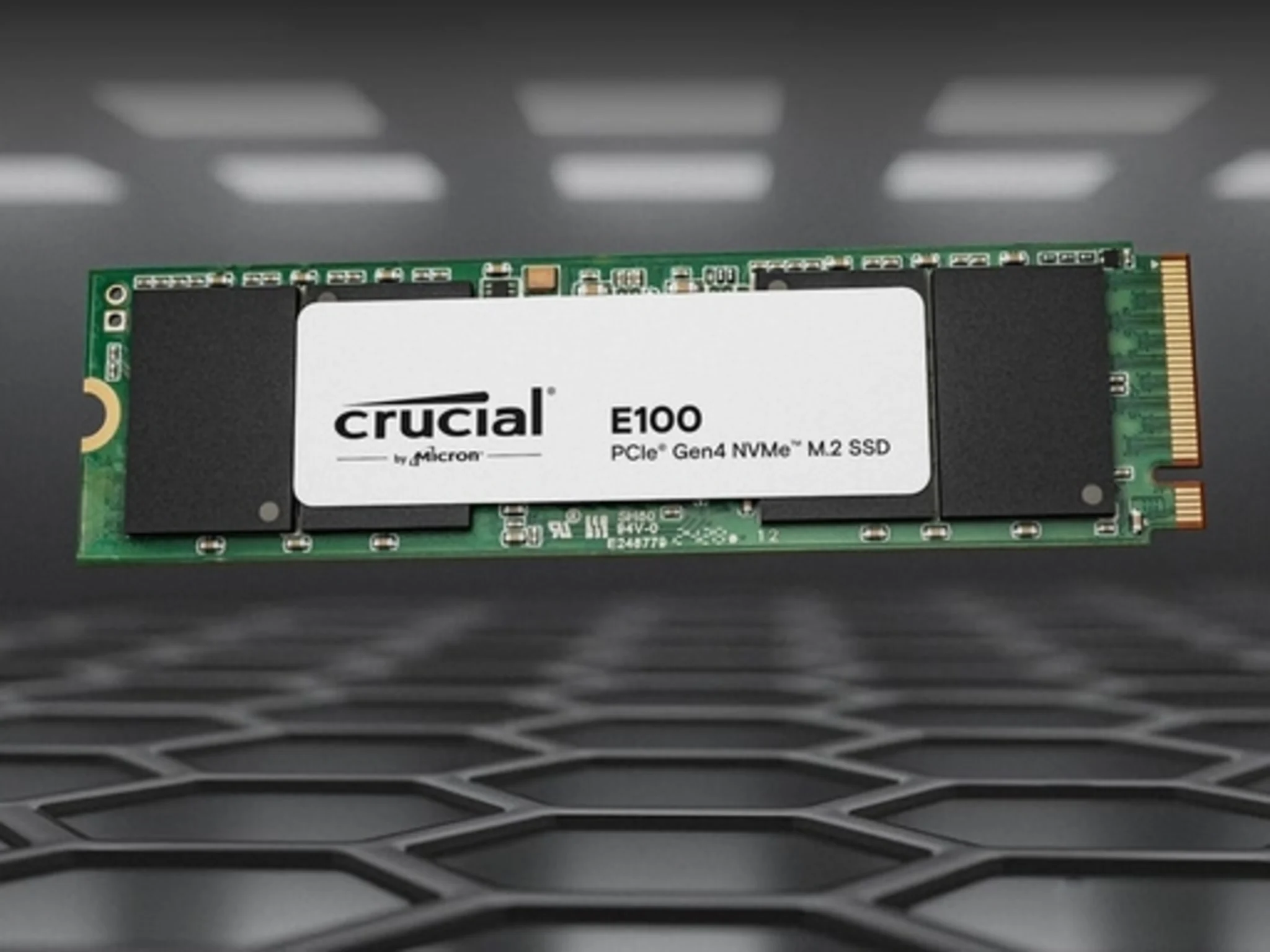 Imagen 2 de Unidad SSD Crucial E100 1TB M.2 22*80 PCIe G4.0 NVME Lec 5000MB/s Esc 4500MB/s