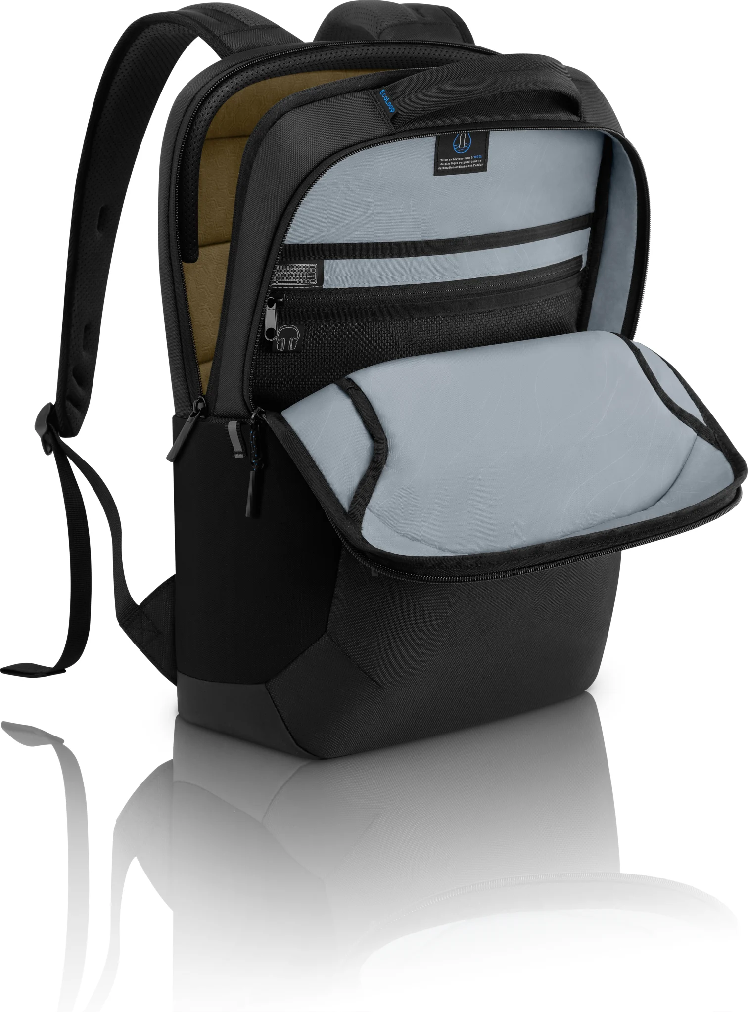 Imagen 5 de Mochila Dell Pro 14-16 Plus EcoLoop para Portátiles Dell hasta 15.6" Color Negro