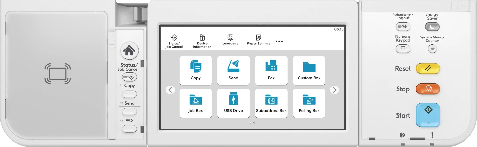 Imagen 6 de Impresora Multifunción Kyocera MFP MA5500ifx Láser Monocromo Dúplex 57ppm USB (Nuevo Caja Abierta)