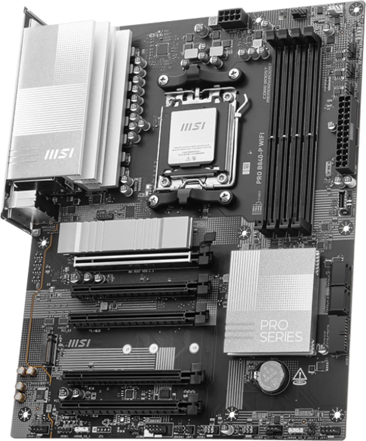 Imagen 10 de Tarjeta Madre MSI PRO B840-P WIFI Socket AM5 4*DDR5 HDMI 5*PCIe 2*M2 LAN WIFI 7 