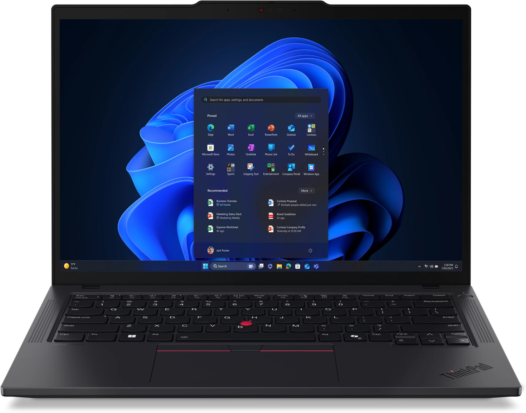 Imagen 15 de Notebook Lenovo Thinkpad T14 Gen6 Ultra 5 225U RAM 16GB SSD512GB 14" W11P