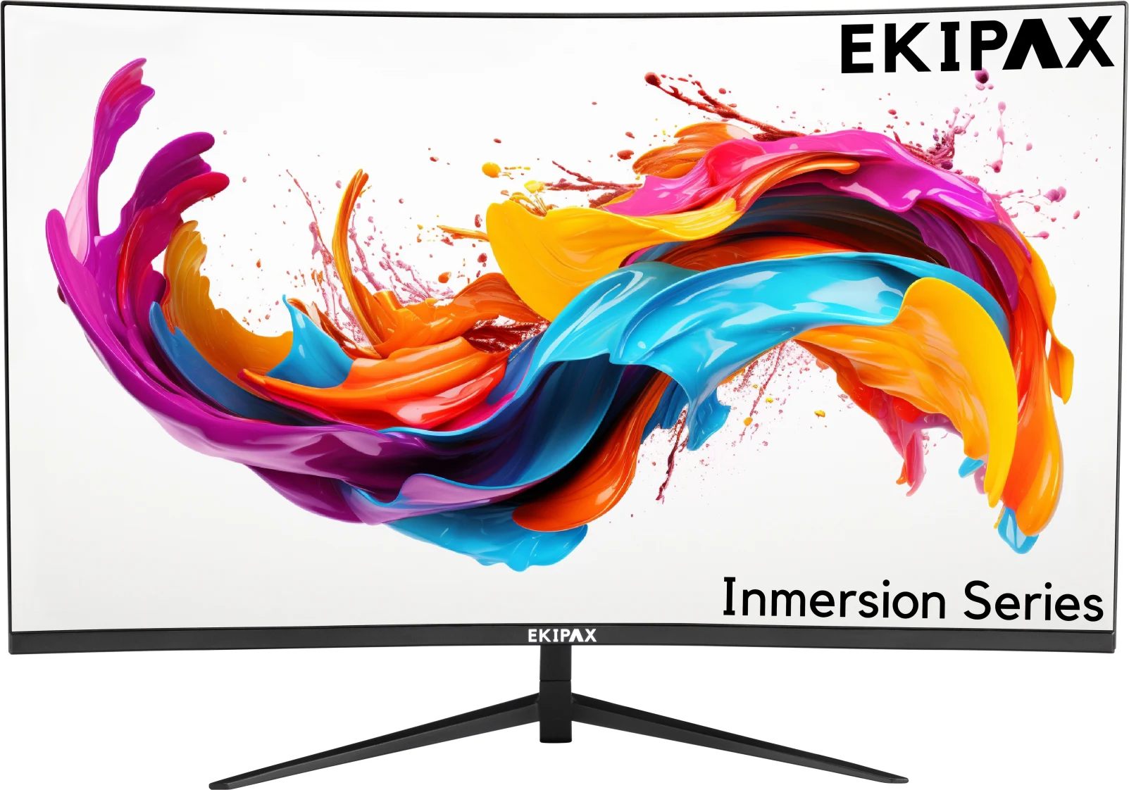 Imagen 0 de Monitor Curvo Ekipax 27" FHD 1920*1080 VA HDMI VGA 2ms 75hz VESA