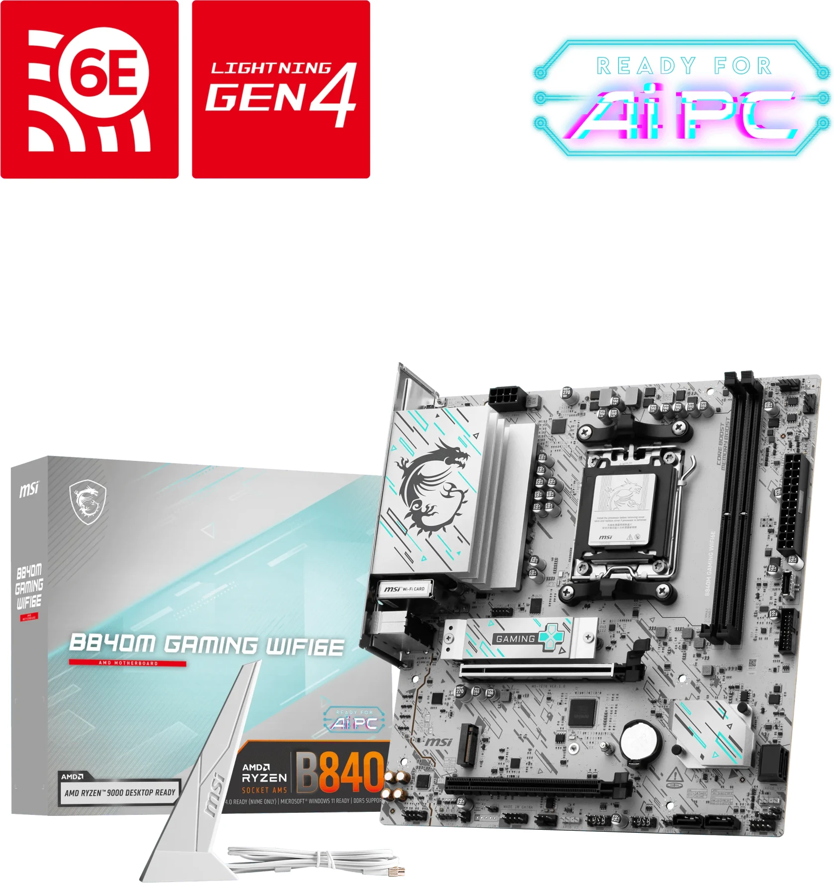 Imagen 2 de WORKSTATION RYZEN 7 7800X3D | 32 GB RAM DDR5 5600 MHZ | 1TB GEN4 NVMe | RTX9070XT 16GB | WC240 | WIFI | WINDOWS 11 PRO