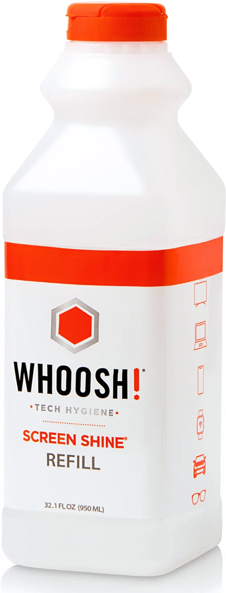 Imagen 0 de Refill Limpiador de Pantallas Whoosh Screen Shine 1FG1LBTL 950ML