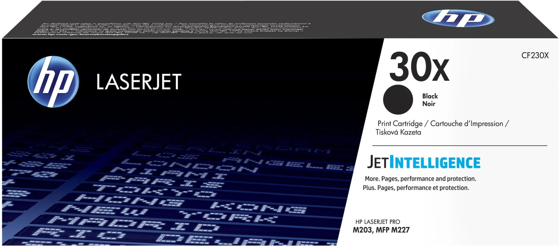 Imagen 1 de Toner HP 30X Negro para LaserJet Pro M203 LaserJet Pro MFP M227, 3500 paginas