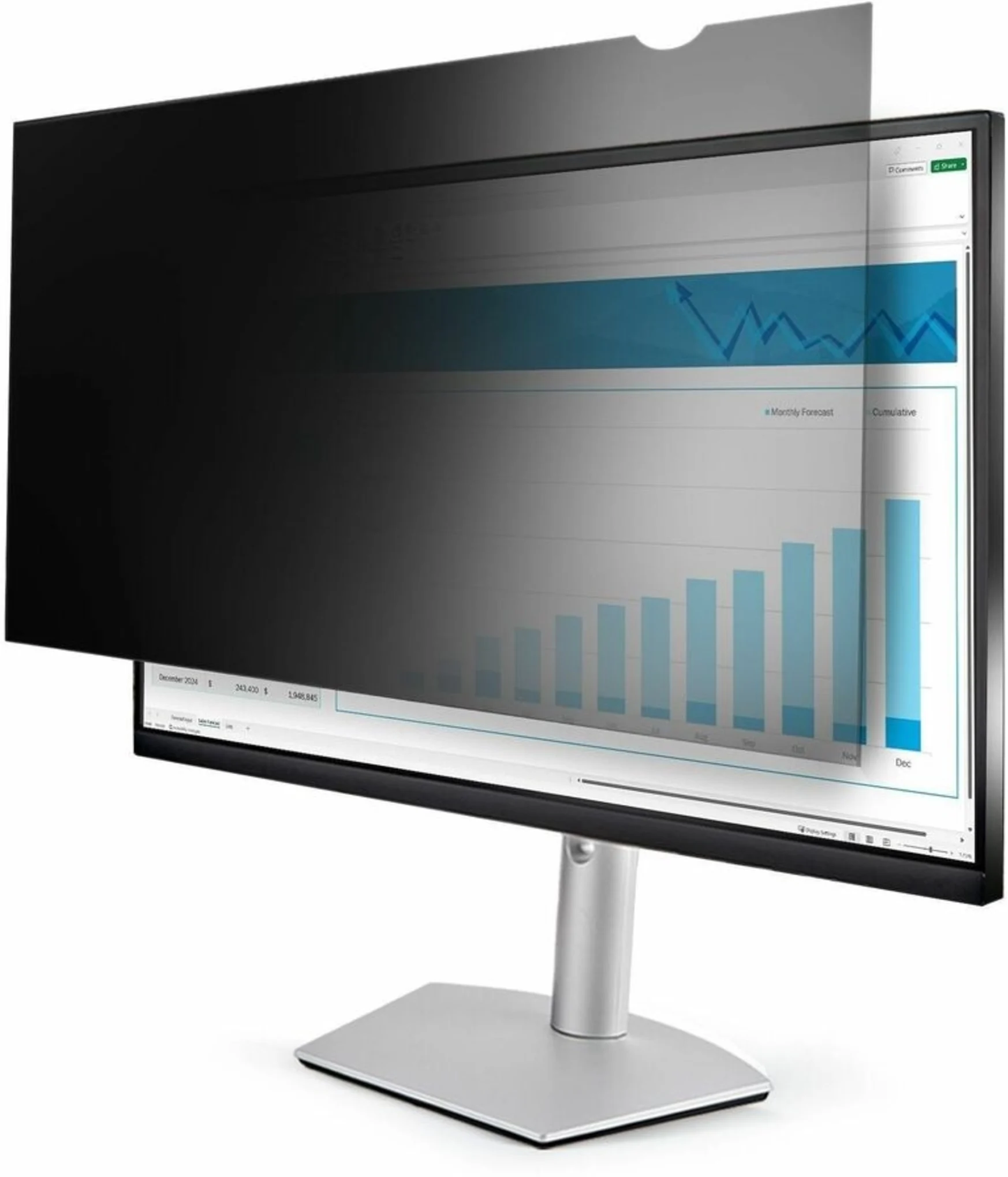 Imagen 0 de Filtro Privacidad para Monitor 24" 16:10 Mate/Brillante Visión +/-30° - StarTech