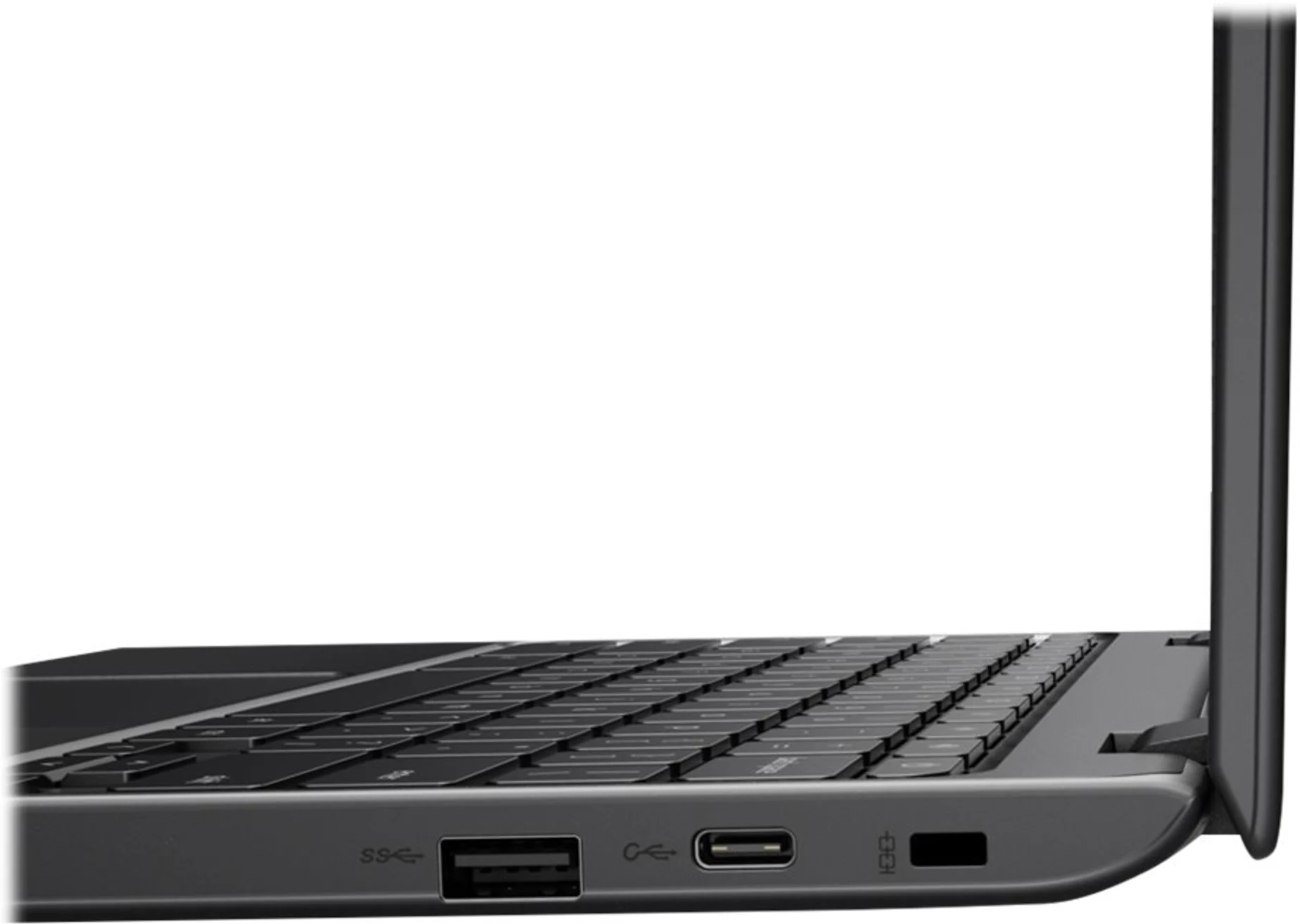 Imagen 3 de Lenovo 100e Chromebook (2nd Gen) MTK 81QB - MT8173c / 2.1 GHz - Chrome OS - 4 GB RAM - 32 GB eMMC - 11.6" 1366 x 768 (HD) - PowerVR GX6250 - Wi-Fi, Bluetooth - negro - kbd: EE. UU.